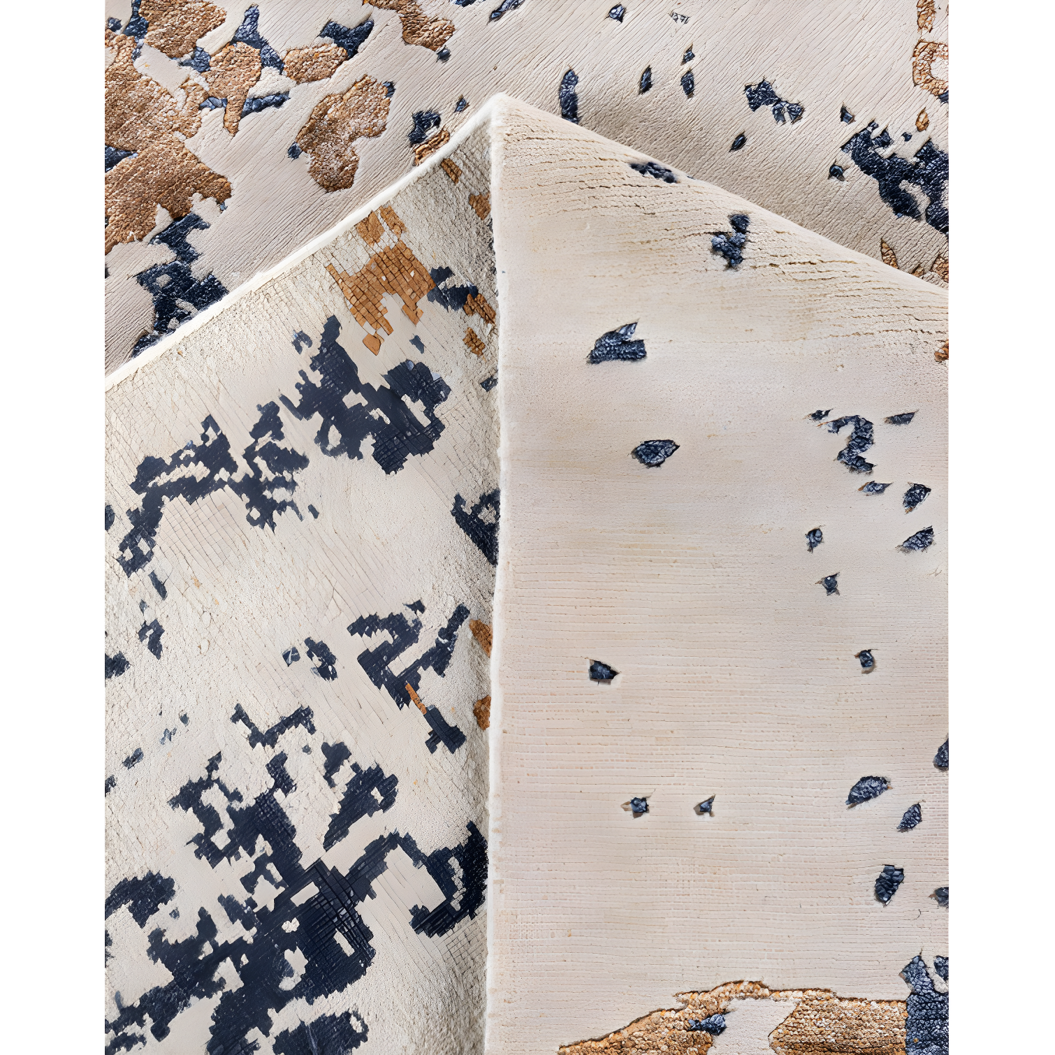 Solo Rugs One-of-a-Kind Rectangle 8'2" X 10'1" New Age Area Rug Beige