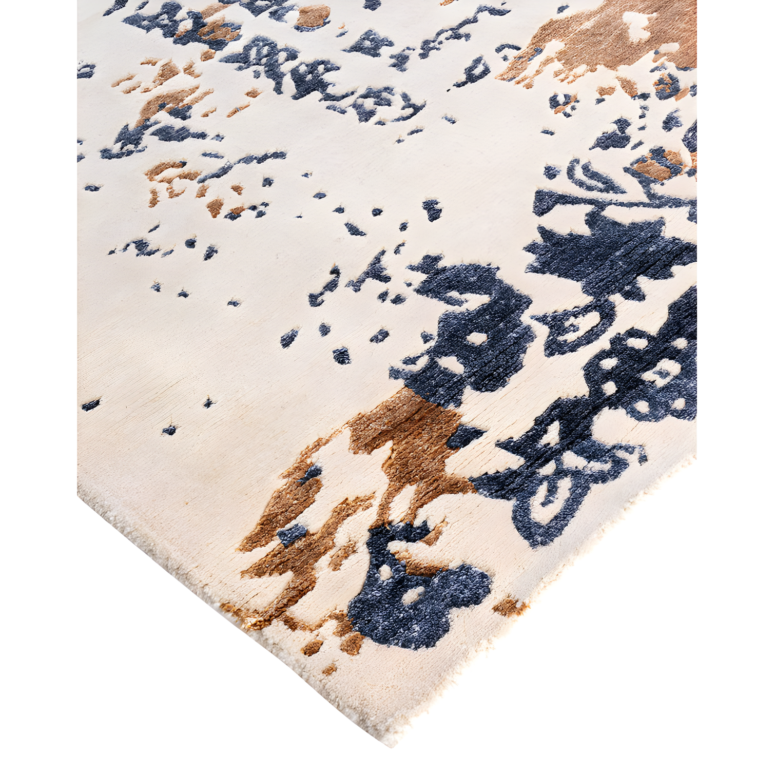 Solo Rugs One-of-a-Kind Rectangle 8'2" X 10'1" New Age Area Rug Beige
