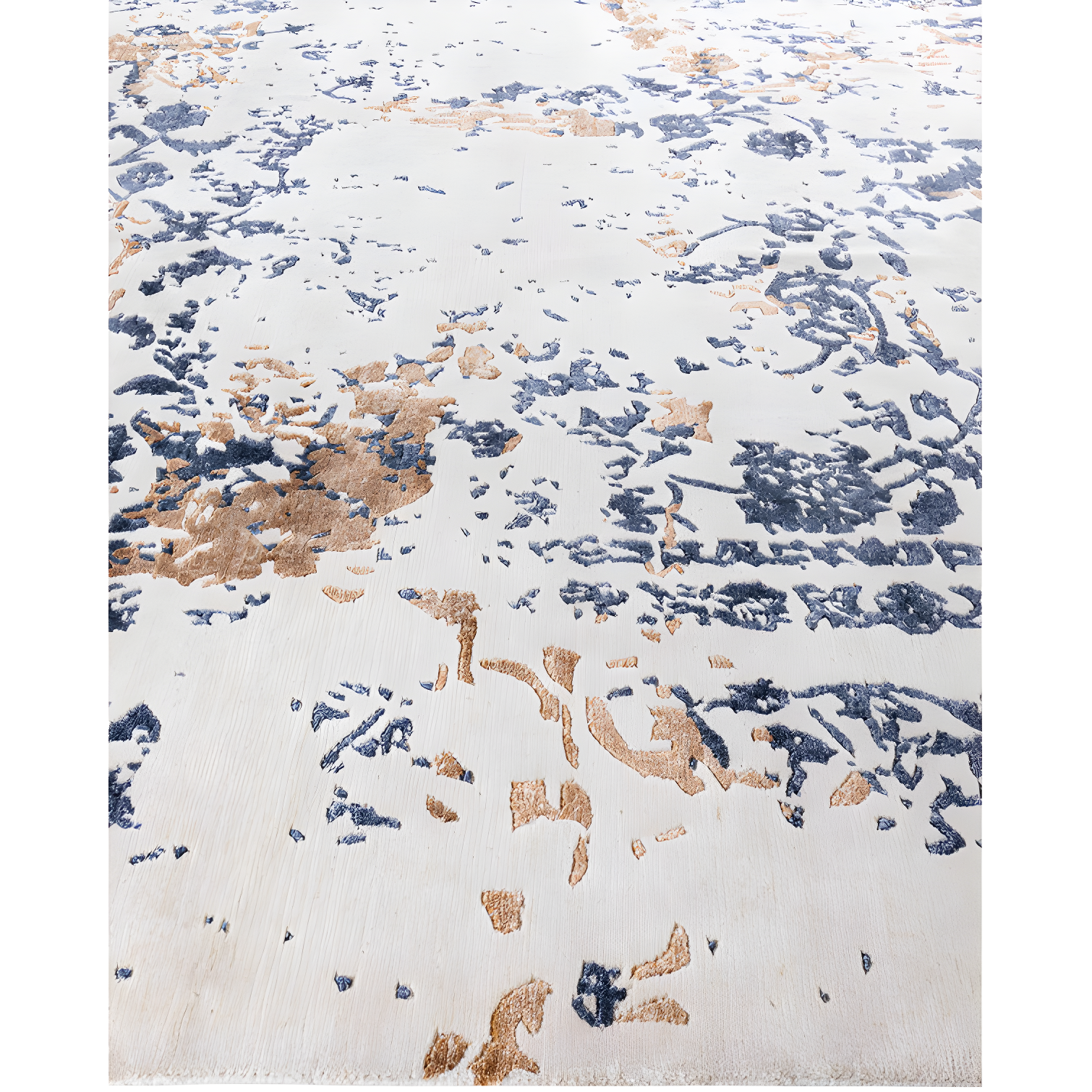 Solo Rugs One-of-a-Kind Rectangle 8'2" X 10'1" New Age Area Rug Beige