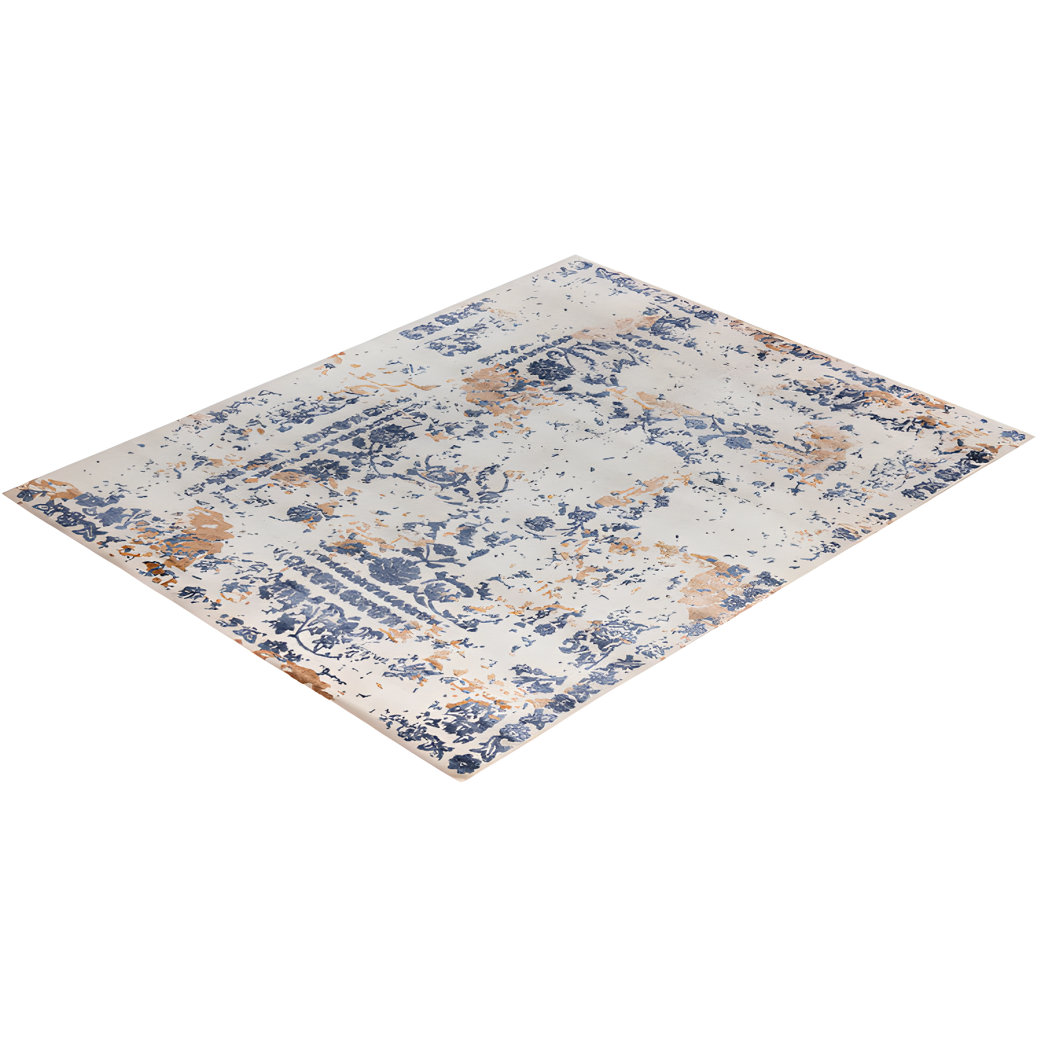 Solo Rugs One-of-a-Kind Rectangle 8'2" X 10'1" New Age Area Rug Beige