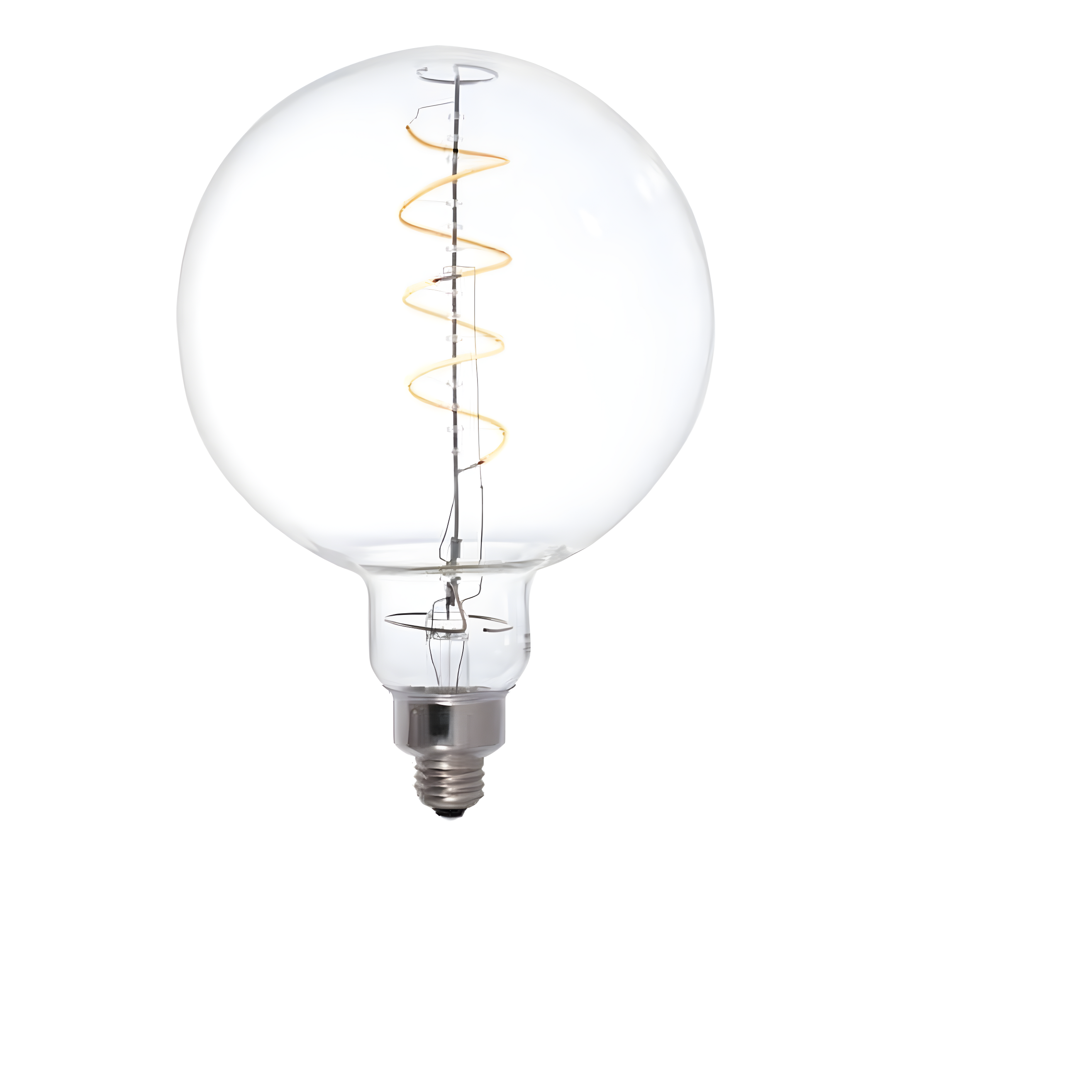 Oversized G63 Clear LED Edison Bulb, 60 Watt Equivalent, E26 Dimmable 2200K
