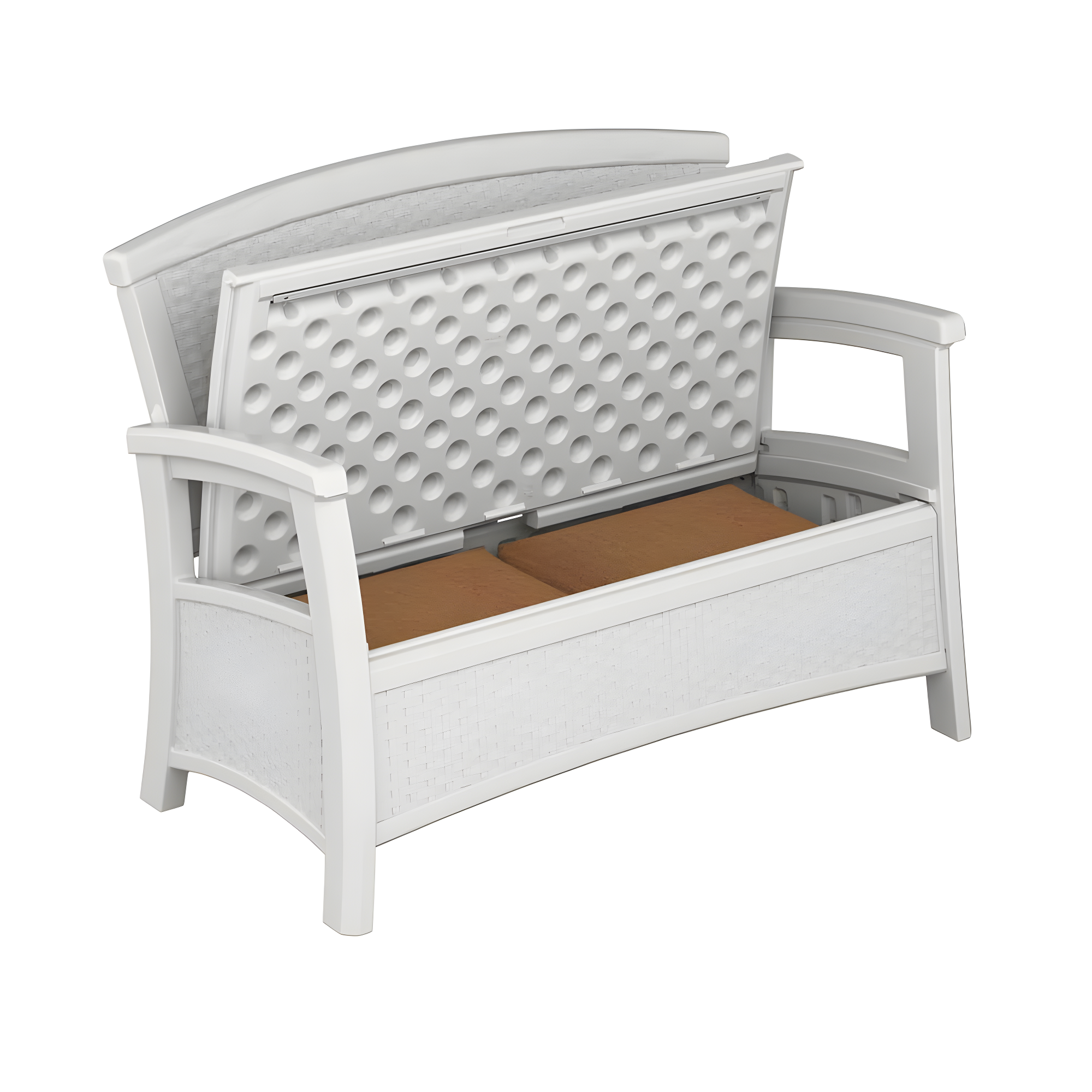 Suncast Elements 47'' Resin Outdoor Loveseat