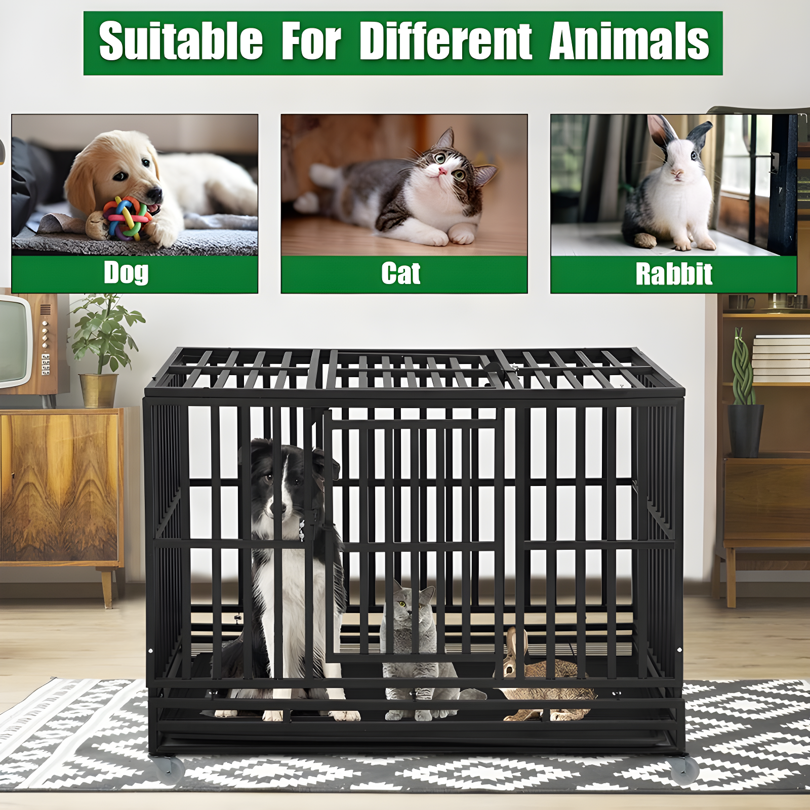 Tucker Murphy Pet™ Dog Pet Crate