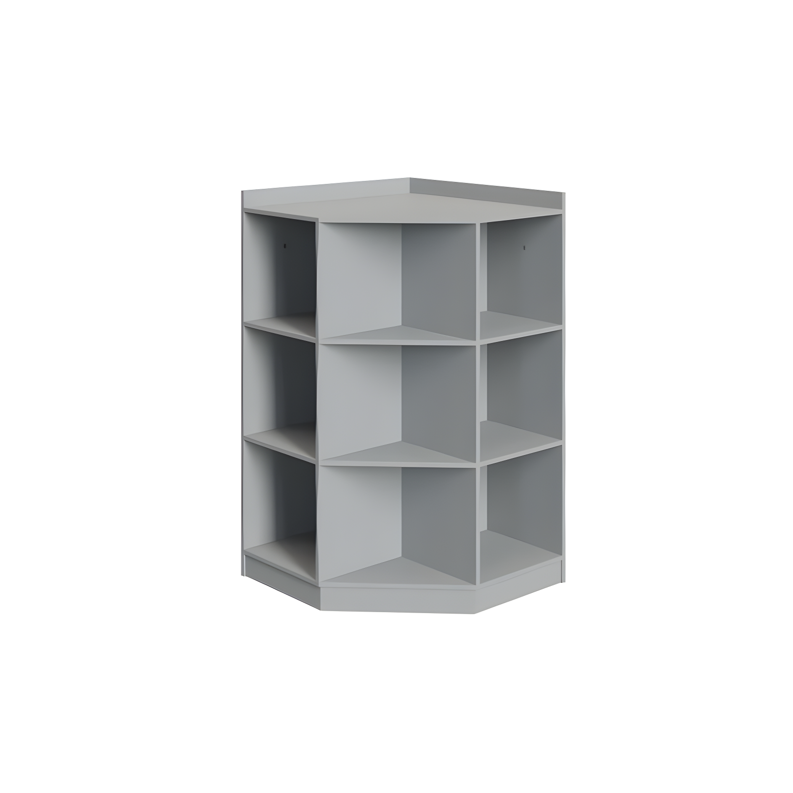 RiverRidge Home RiverRidge Kids Corner Playroom Cabinet with 6 Toy Storage Cubbies and 3 Angled Shelves