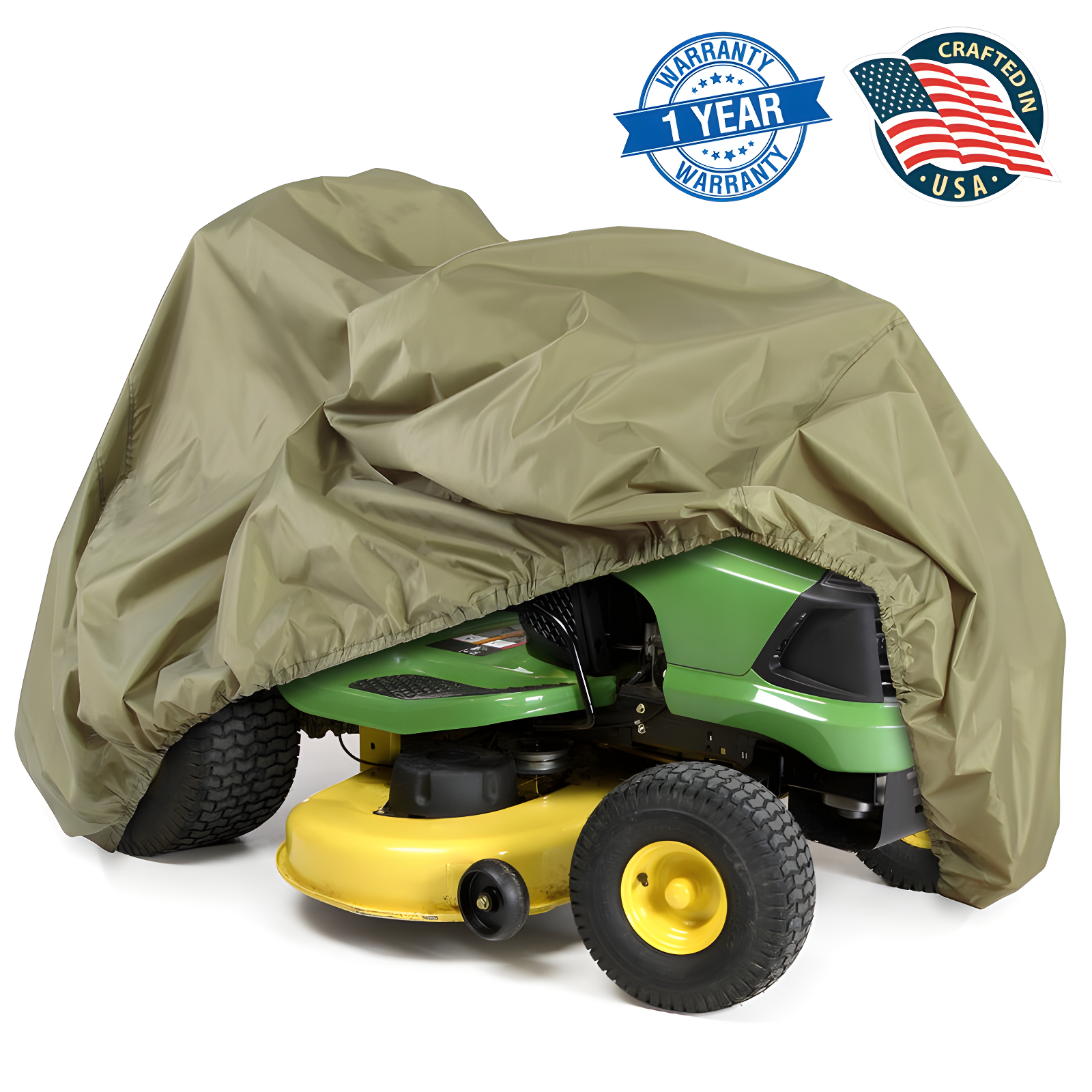Elastic Mildew Resistant Lawn Mower Cover By Pyle