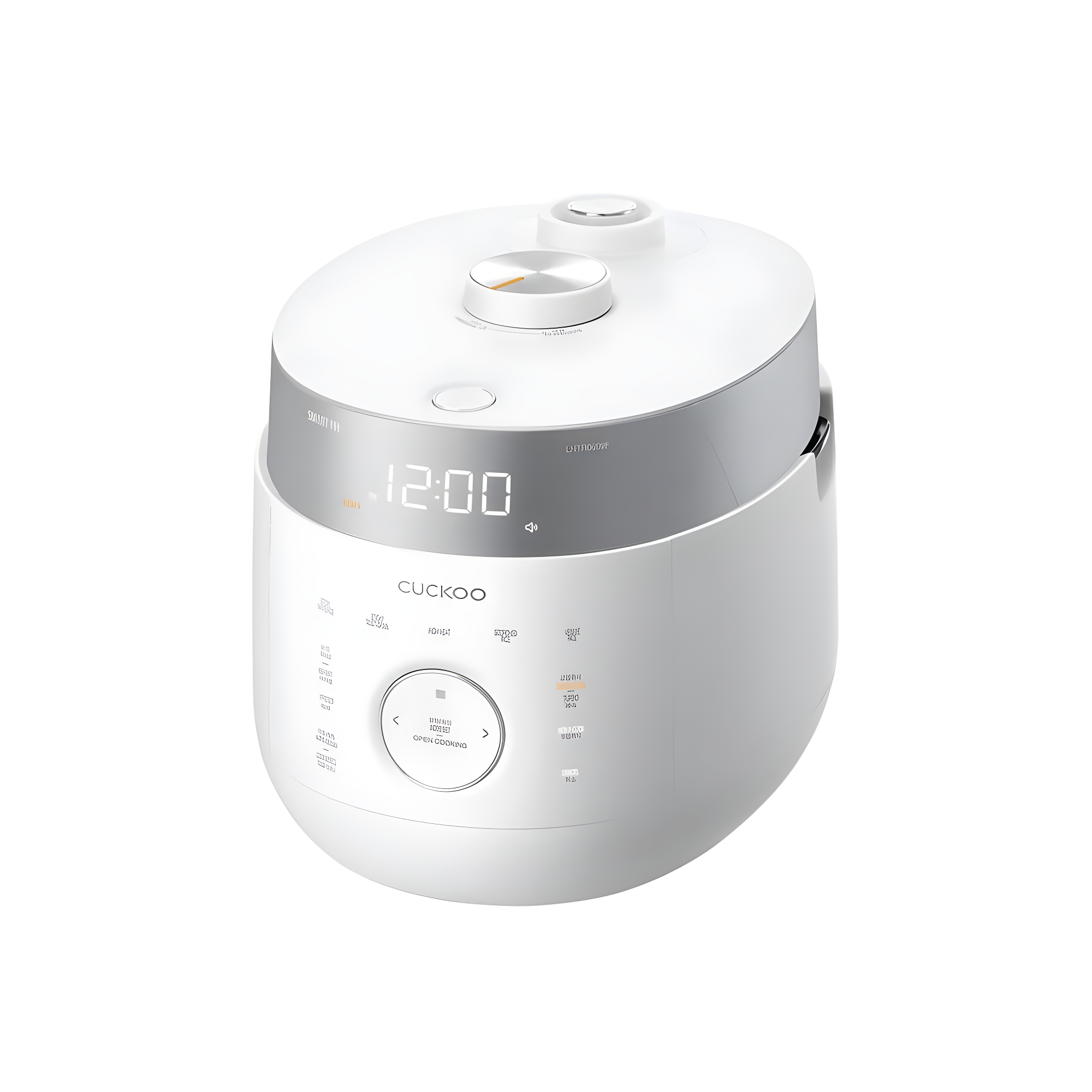 CUCKOO CRP-LHTR1009FW 10-Cup (Uncooked) / 20-Cup (Cooked) Induction Heating Twin Pressure Rice Cooker with Nonstick Inner Pot, 16 Menu Modes, 3 Voice Guide, Auto Clean (White)