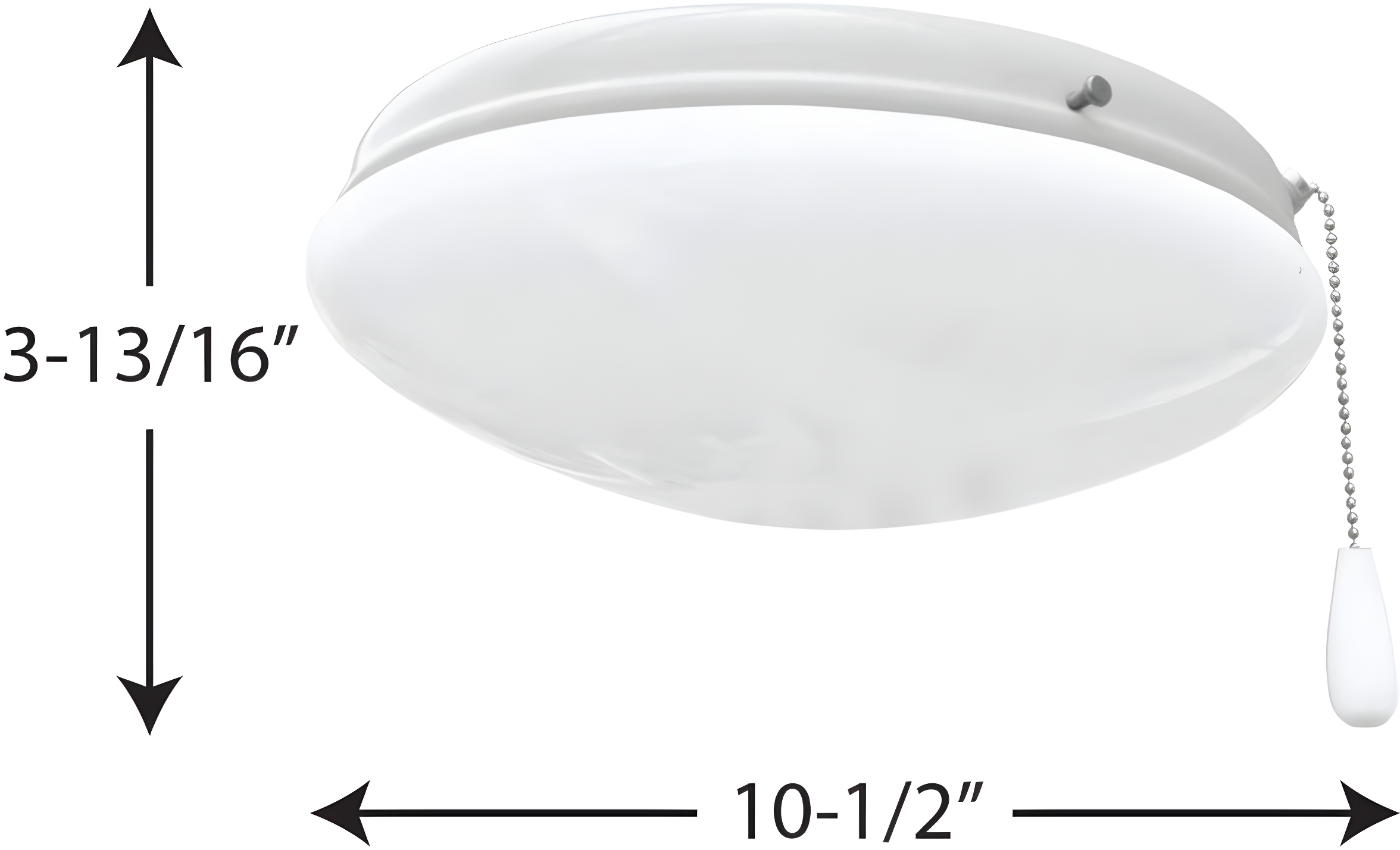 Progress Lighting - LED Fan Light Kit - Ceiling Fans - AirPro Light Kit - Wide -
