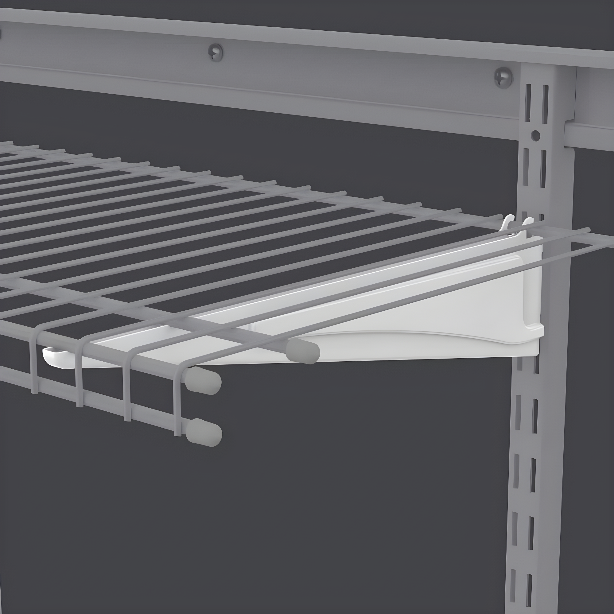 ClosetMaid ShelfTrack Wire Shelving Bracket