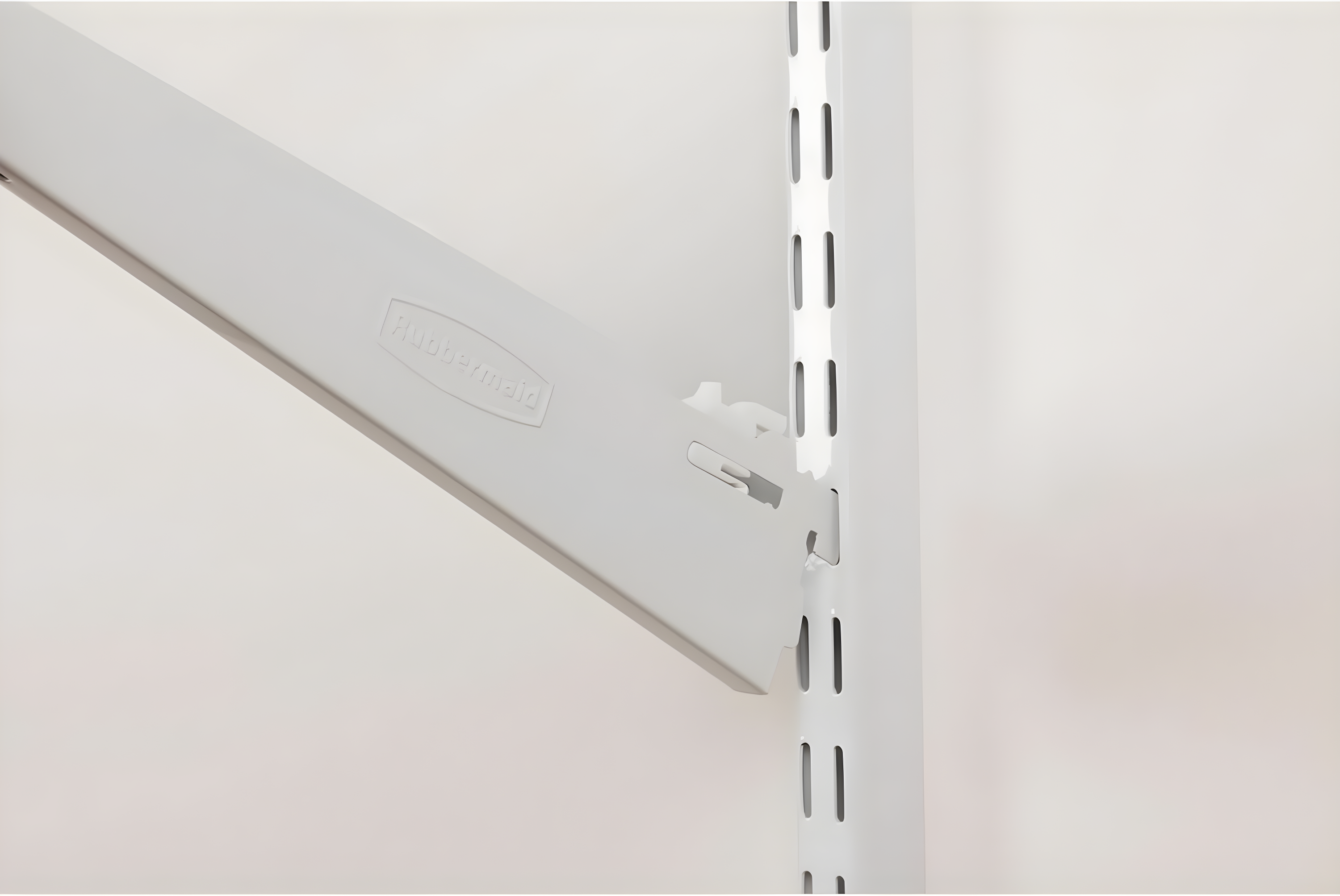 Rubbermaid FastTrack 6 to 10 Ft Wide White Wire Closet Configuration Storage Kit