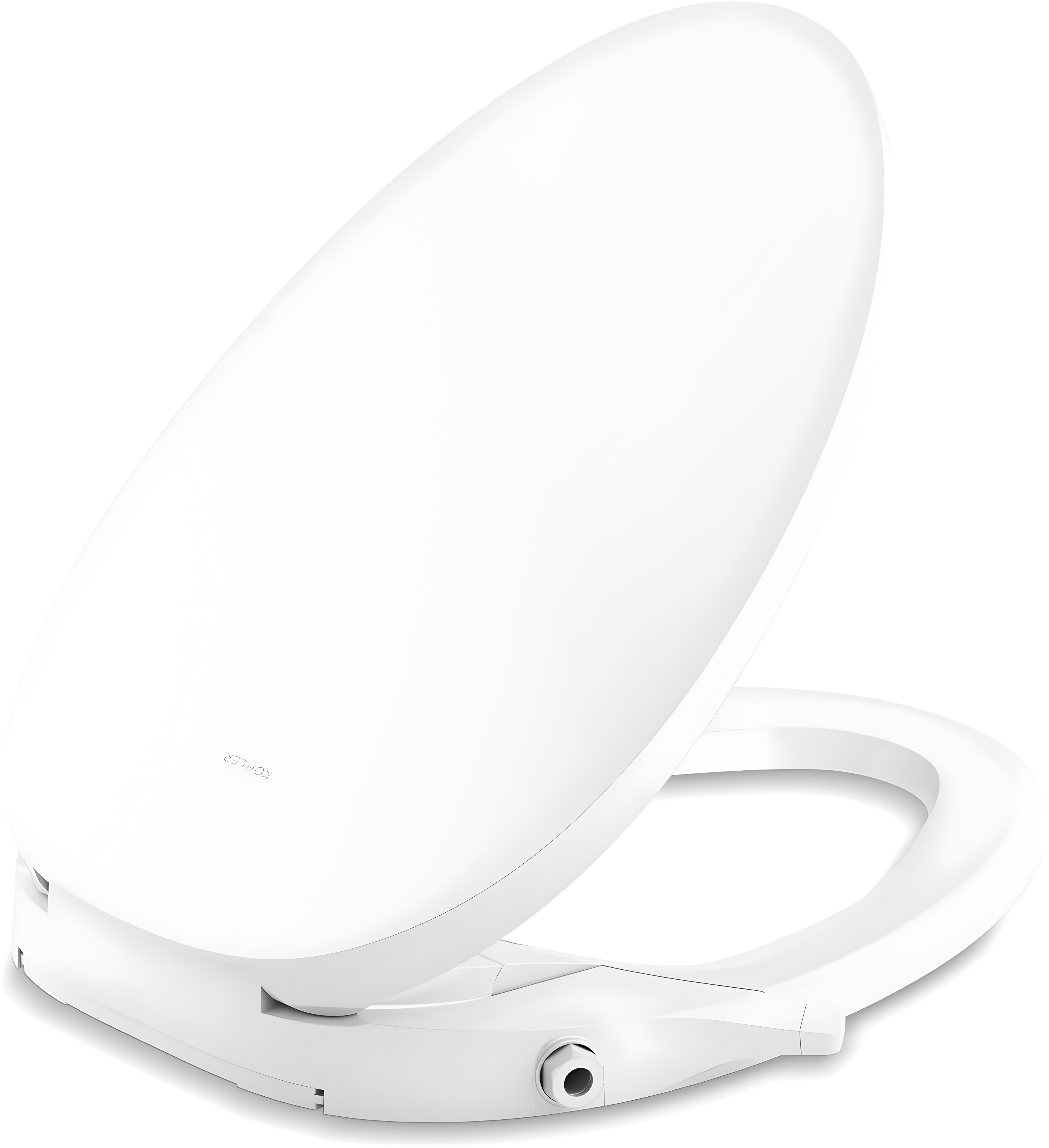 Purewash M300 Elongated Manual Bidet Toilet Seat, Non-Electric Bidet with Adjustable Bidet Sprayer