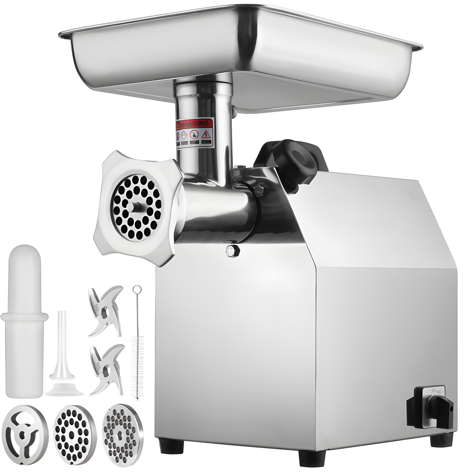 VEVOR Stainless Steel Electric Meat Grinder | Wayfair