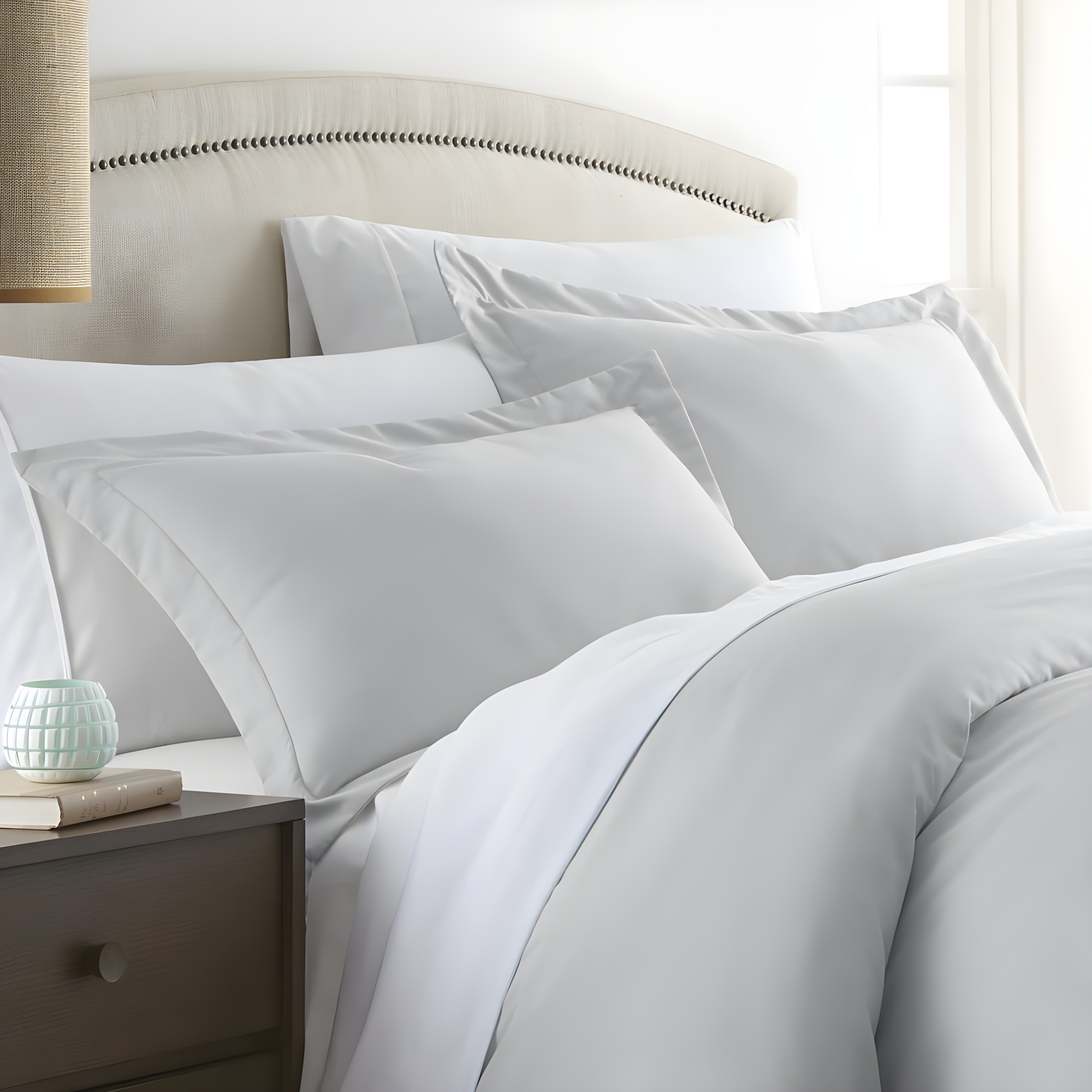 Becky Cameron Pillow Shams 2-Pack Microfiber Ultra Soft Bedding (Set of 2)