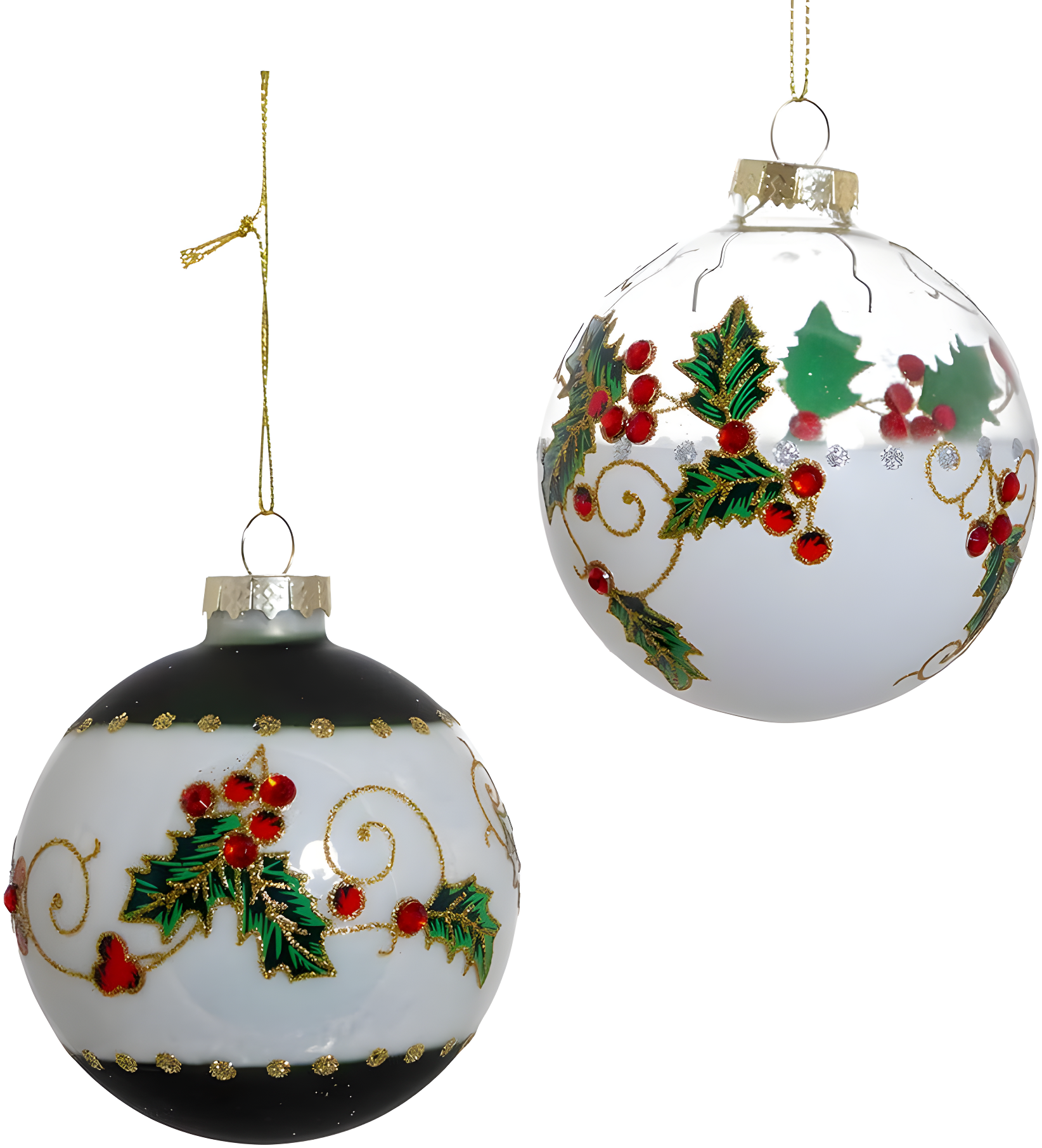 Kurt Adler Glass Ball Ornament
