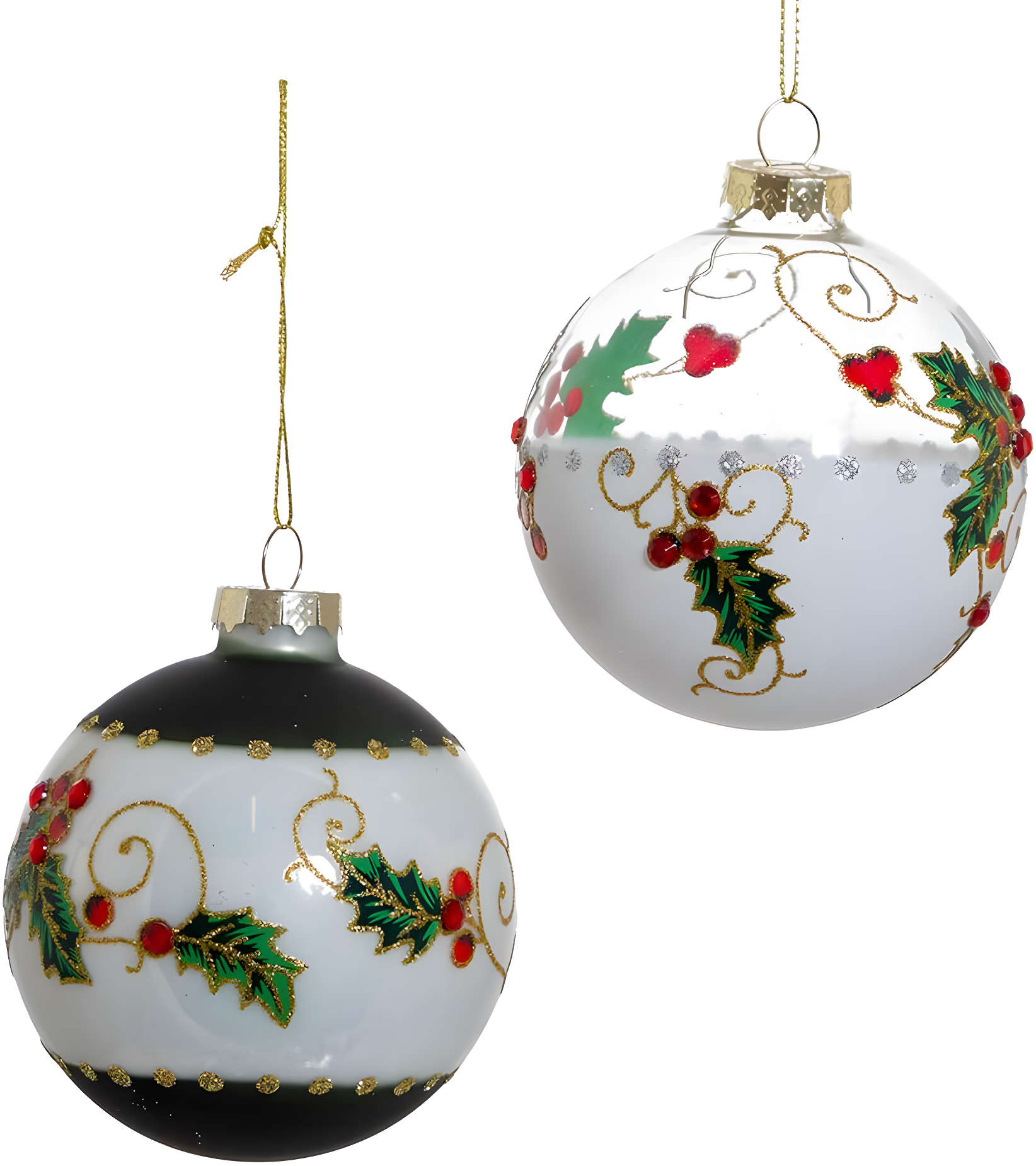 Kurt Adler Glass Ball Ornament