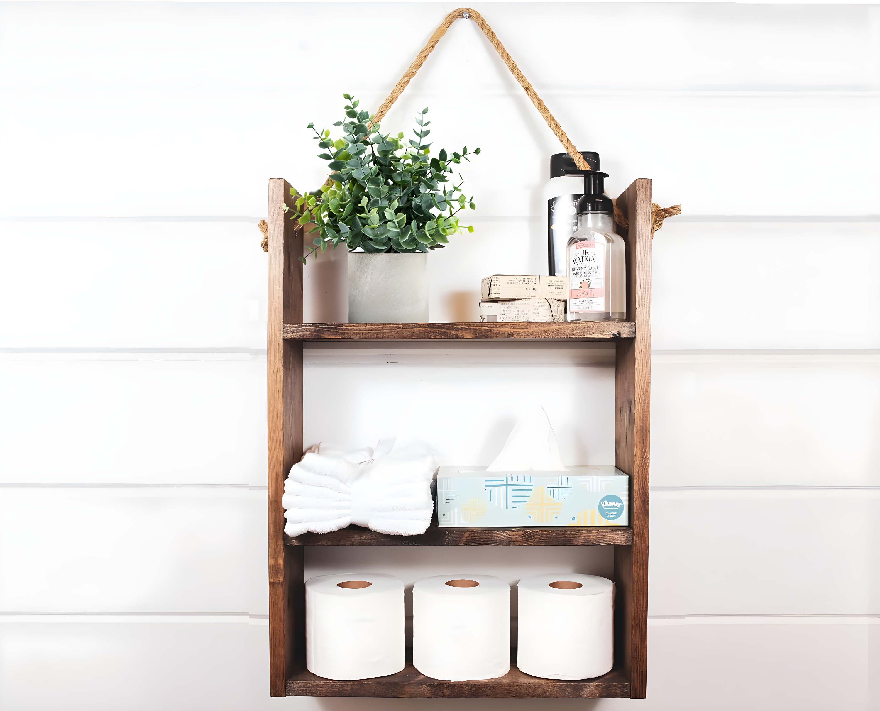 2 Pack Small Fake Plants Eucalyptus Potted Artificial Plants for Shelf Desk Home Bathroom Farmhouse Room Coffee Table Decor