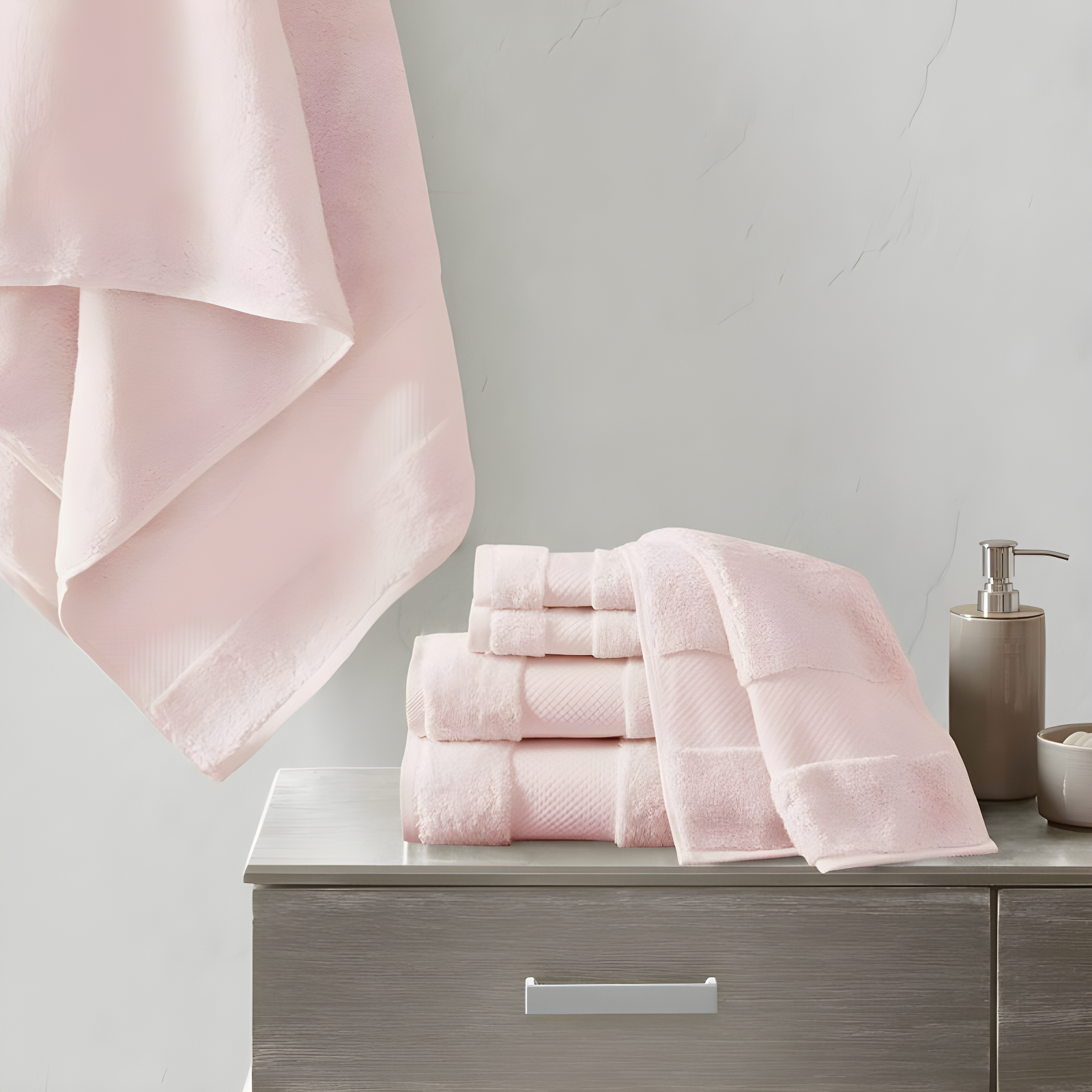 Turkish 100% Cotton Oversized Towel Set