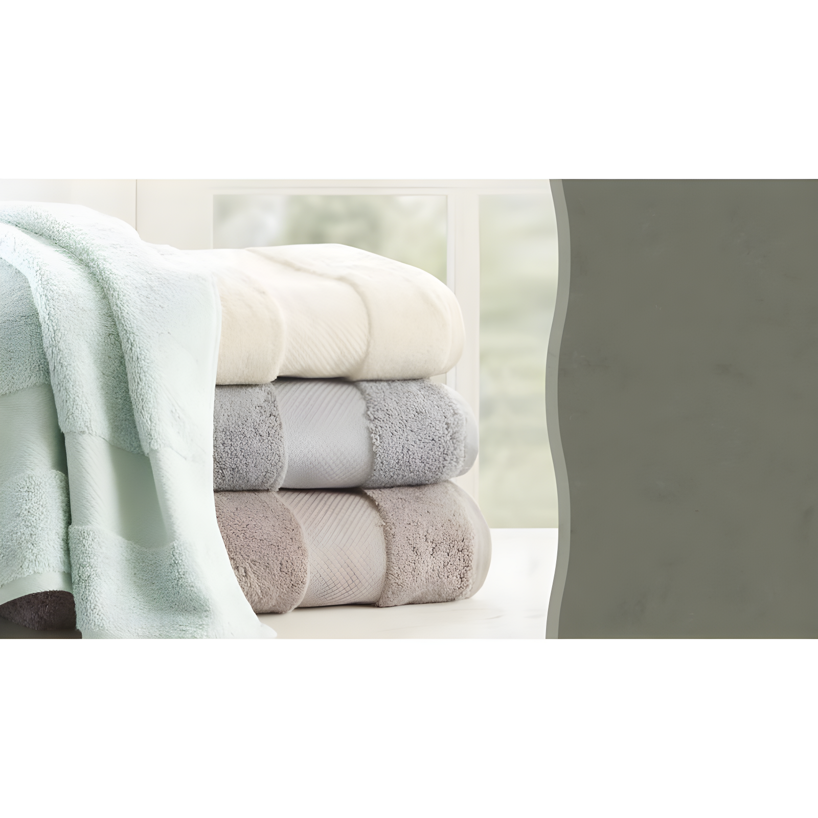 Turkish 100% Cotton Oversized Towel Set
