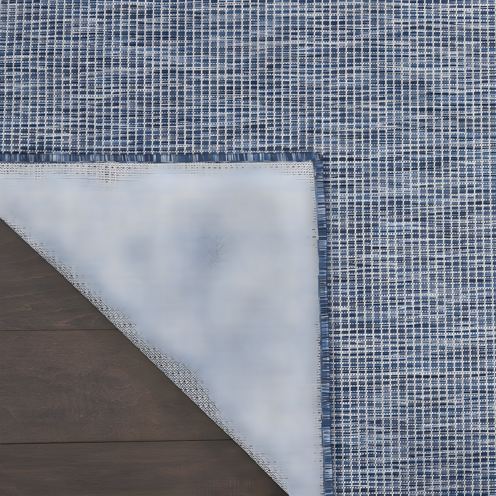 Nourison Positano POS01 Indoor/outdoor Area Rug - Navy Blue 3' x 5'