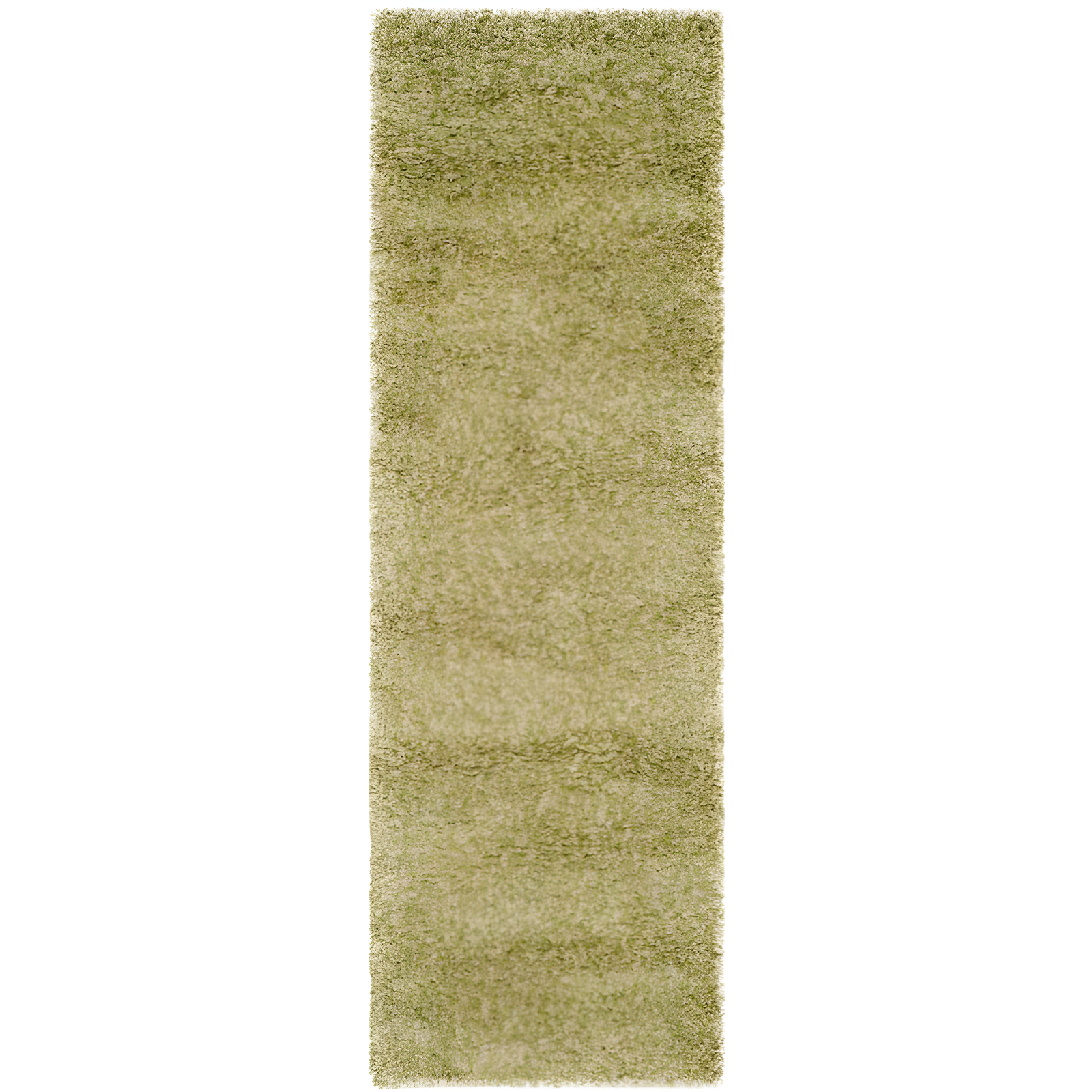 Shag SG151 Power Loomed Indoor Runner Rug - Green - 2'3"x9' - Safavieh.