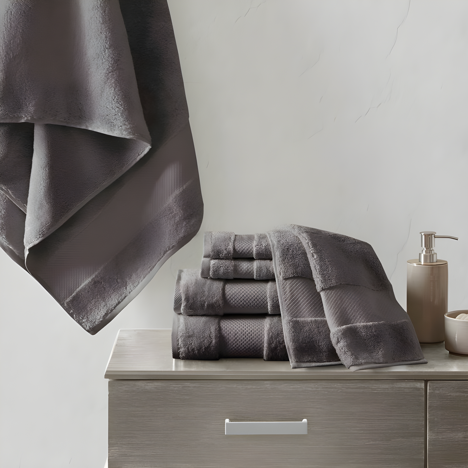 Turkish 100% Cotton Oversized Towel Set