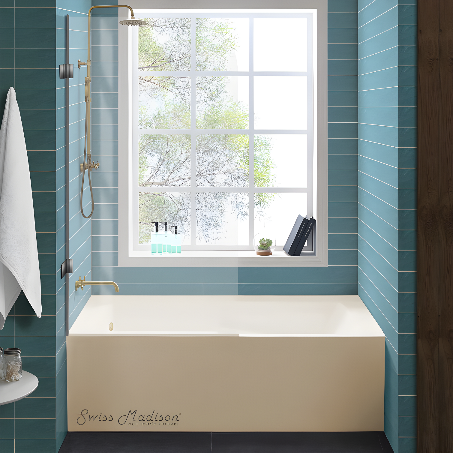 Voltaire 60" x 32" Alcove Bathtub with Apron