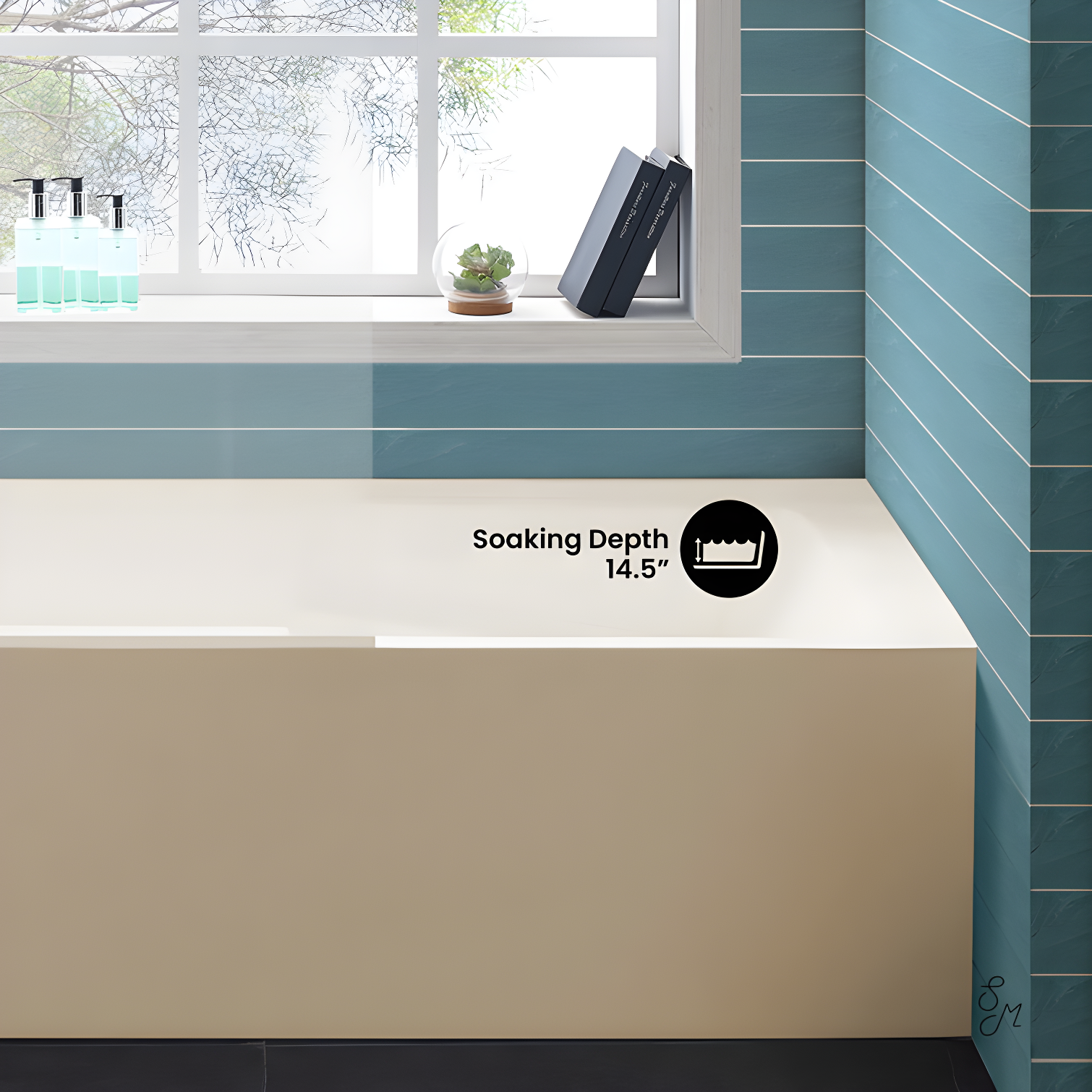 Voltaire 60" x 32" Alcove Bathtub with Apron