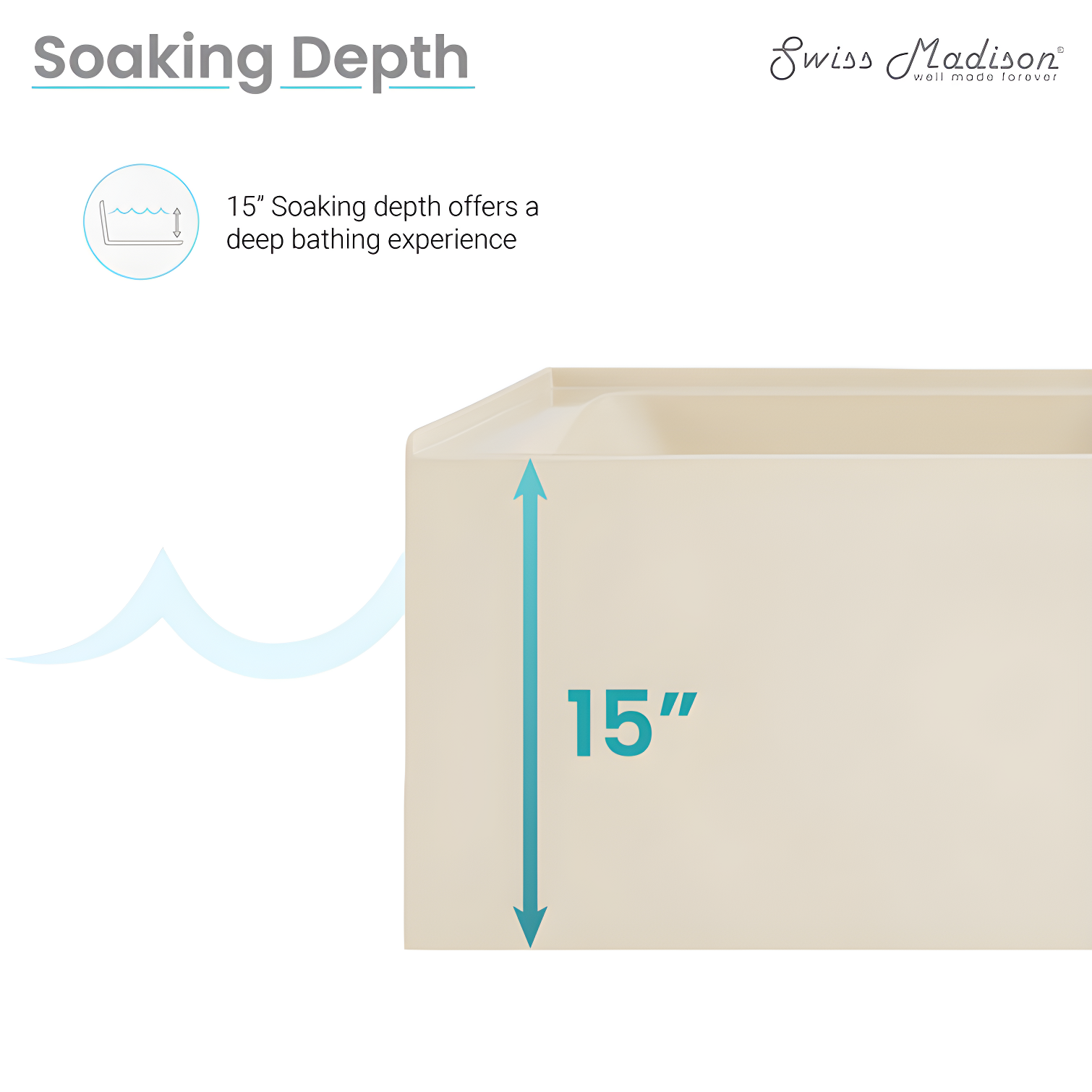 Voltaire 60" x 32" Alcove Bathtub with Apron