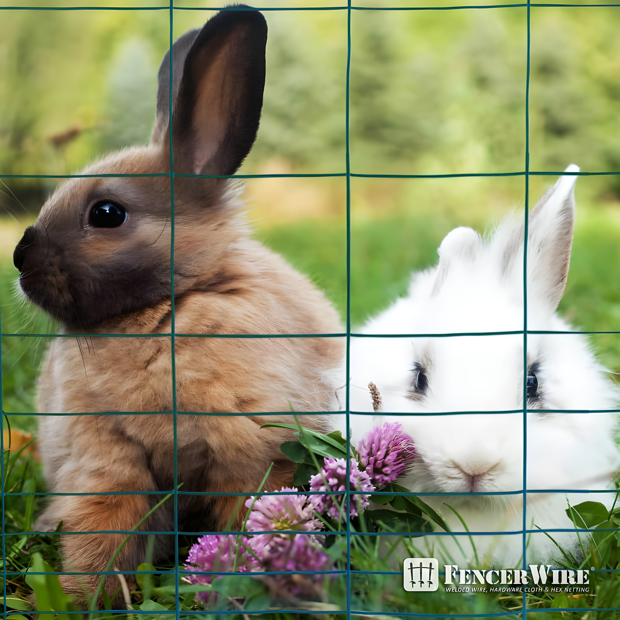 Fencer Wire Fencer Wire Vinyl Coated 16 Gauge Rabbit Guard Fence, Poultry Outdoor Fencing Barrier Wire Roll