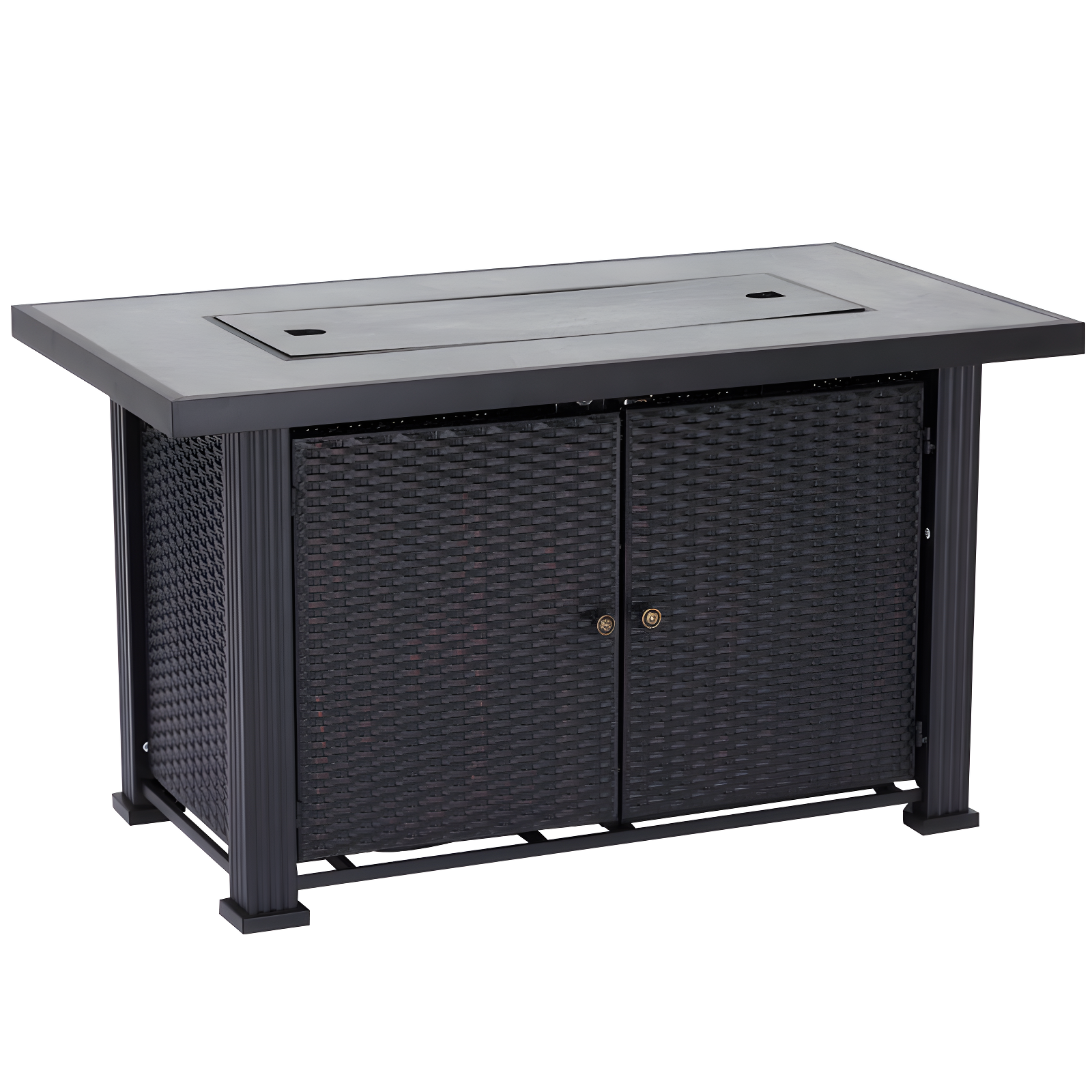 Yesurprise 25'' x 44'' Stainless Steel Fire Pit Accessory