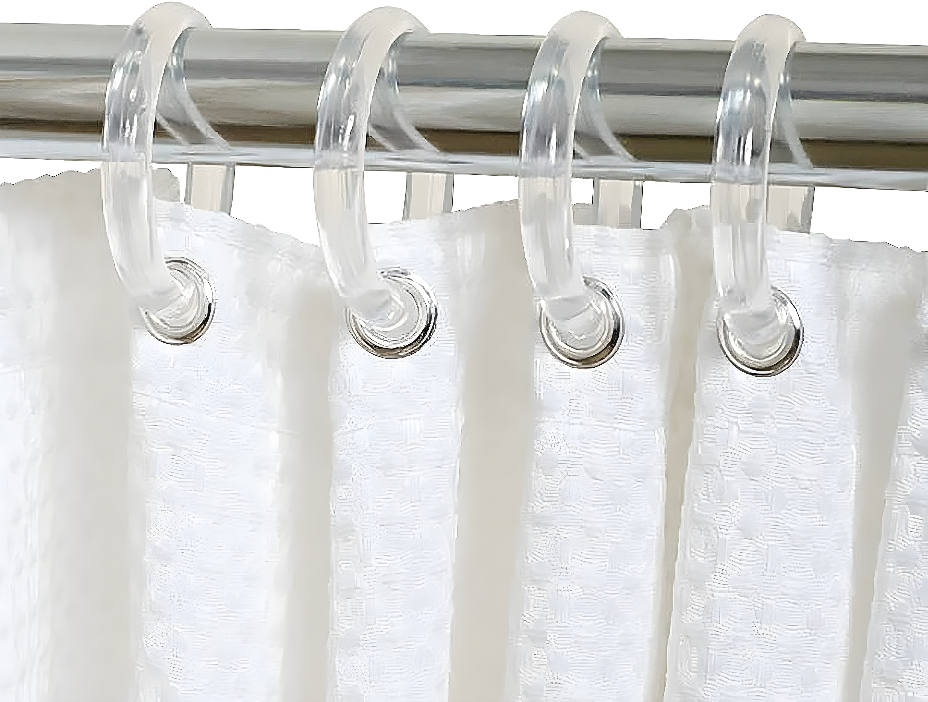Evideco Solid Plastic Shower Curtain Hooks Rings & Reviews | Wayfair