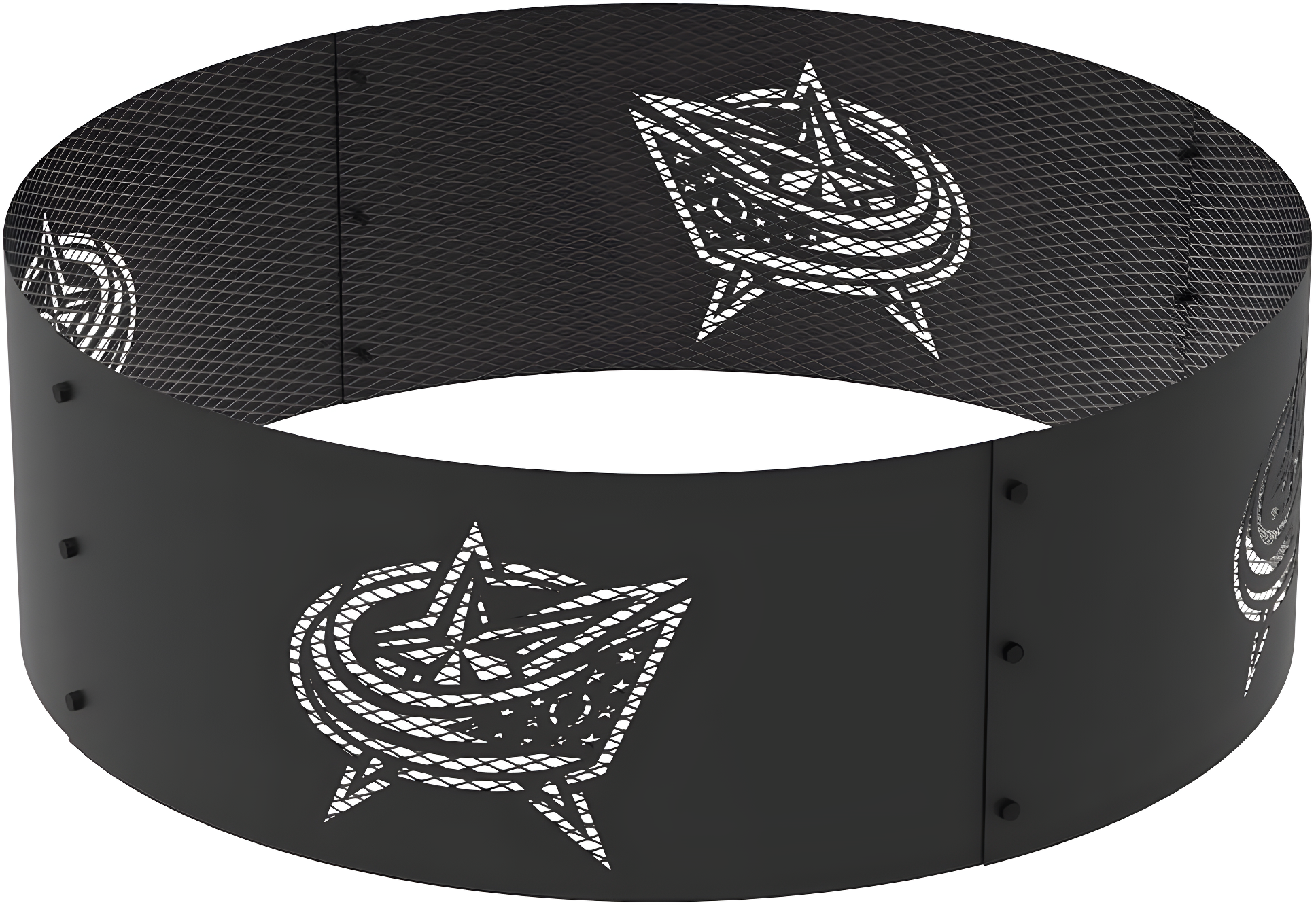 Blue Sky Outdoor Living NHL Steel Wood Burning Fire Ring