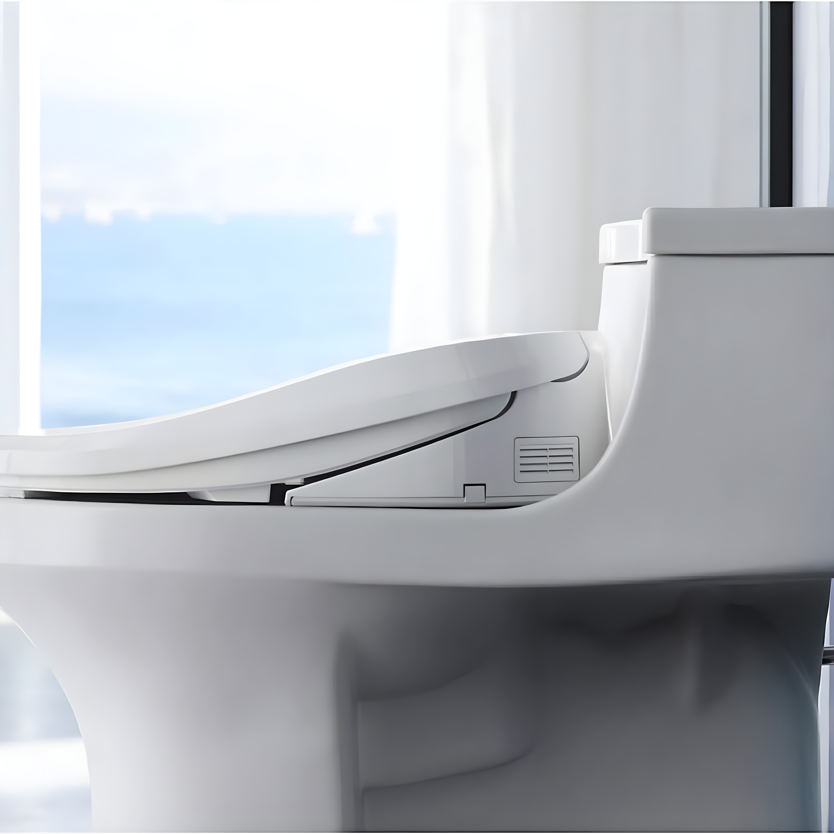 Purewash E580 Elongated Bidet Toilet Seat