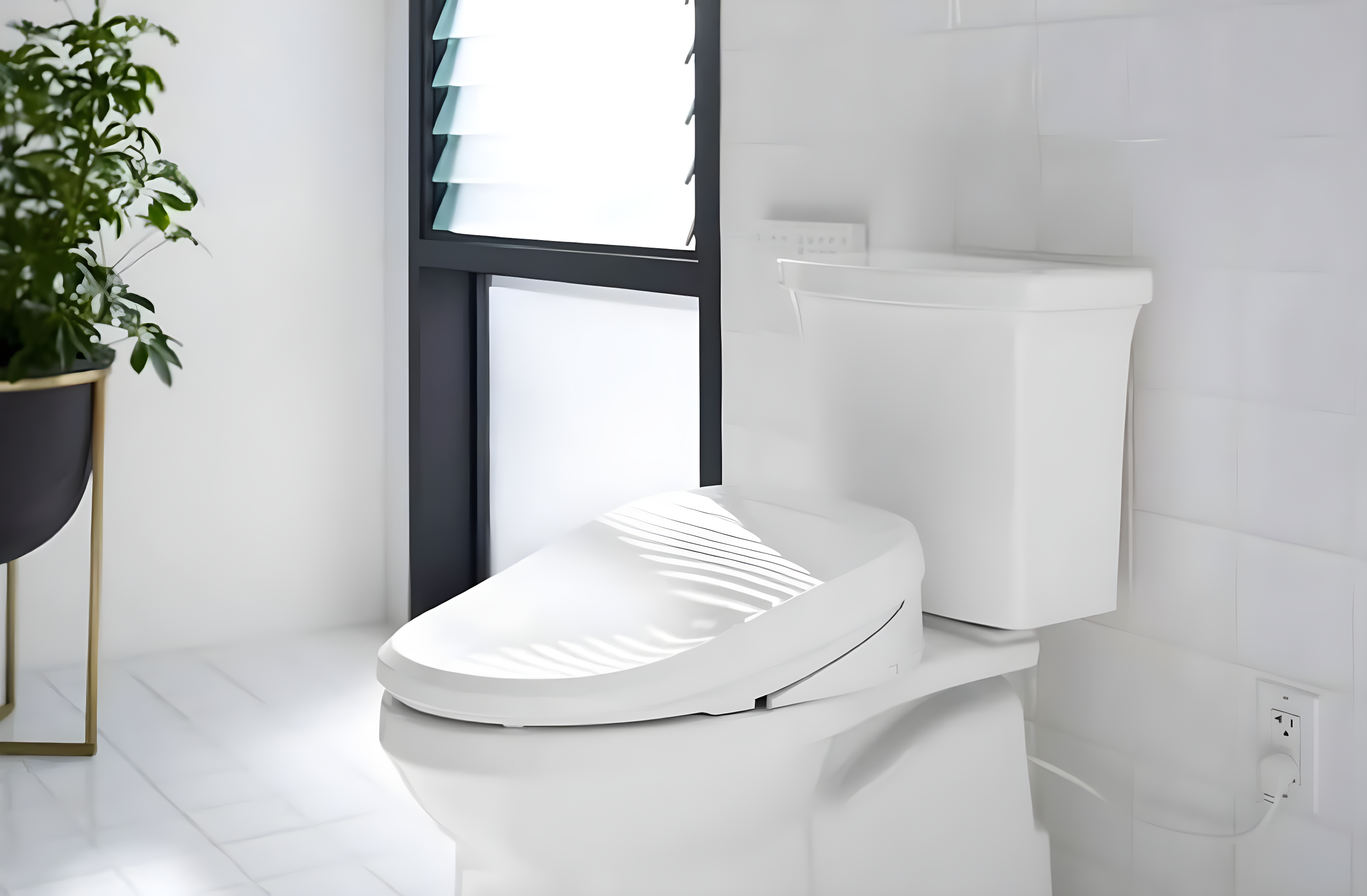 Purewash E580 Elongated Bidet Toilet Seat