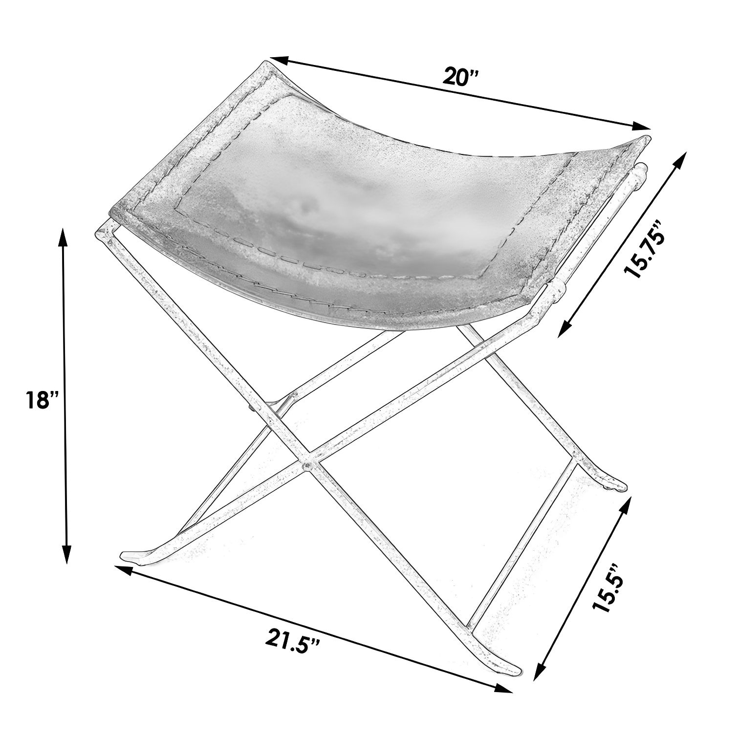 Sanford Accent Stool