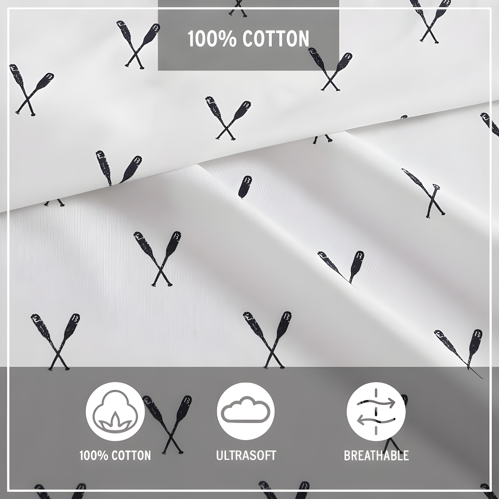 Eddie Bauer Printed Cotton Percale Sheet Sets