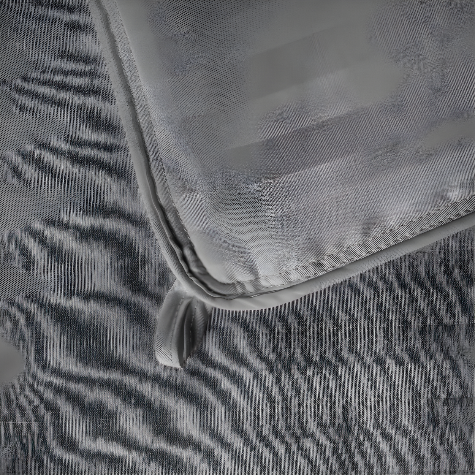 Superior Striped Reversible Box-Quilt Brushed Microfiber Medium Weight Down Alternative Comforter