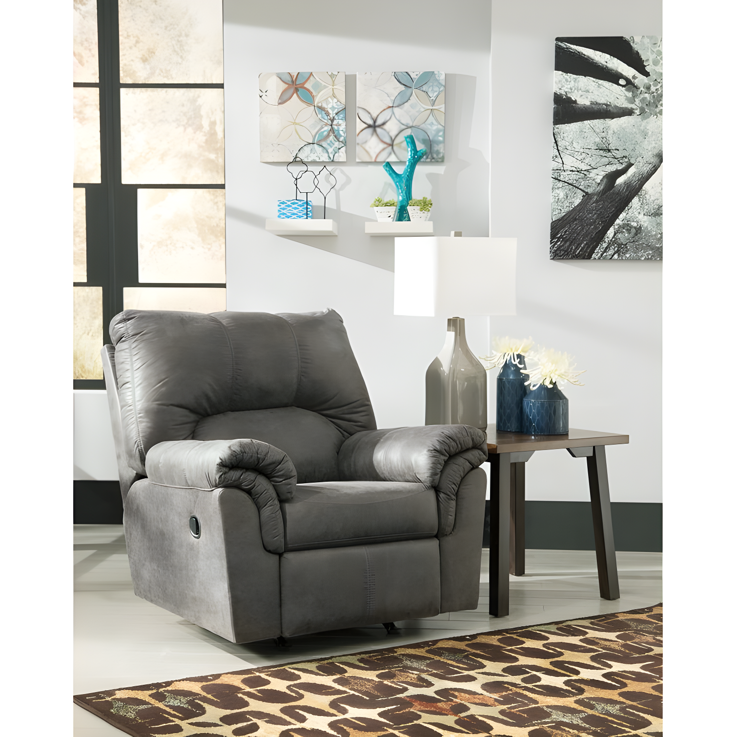 Antolin Faux Leather Recliner