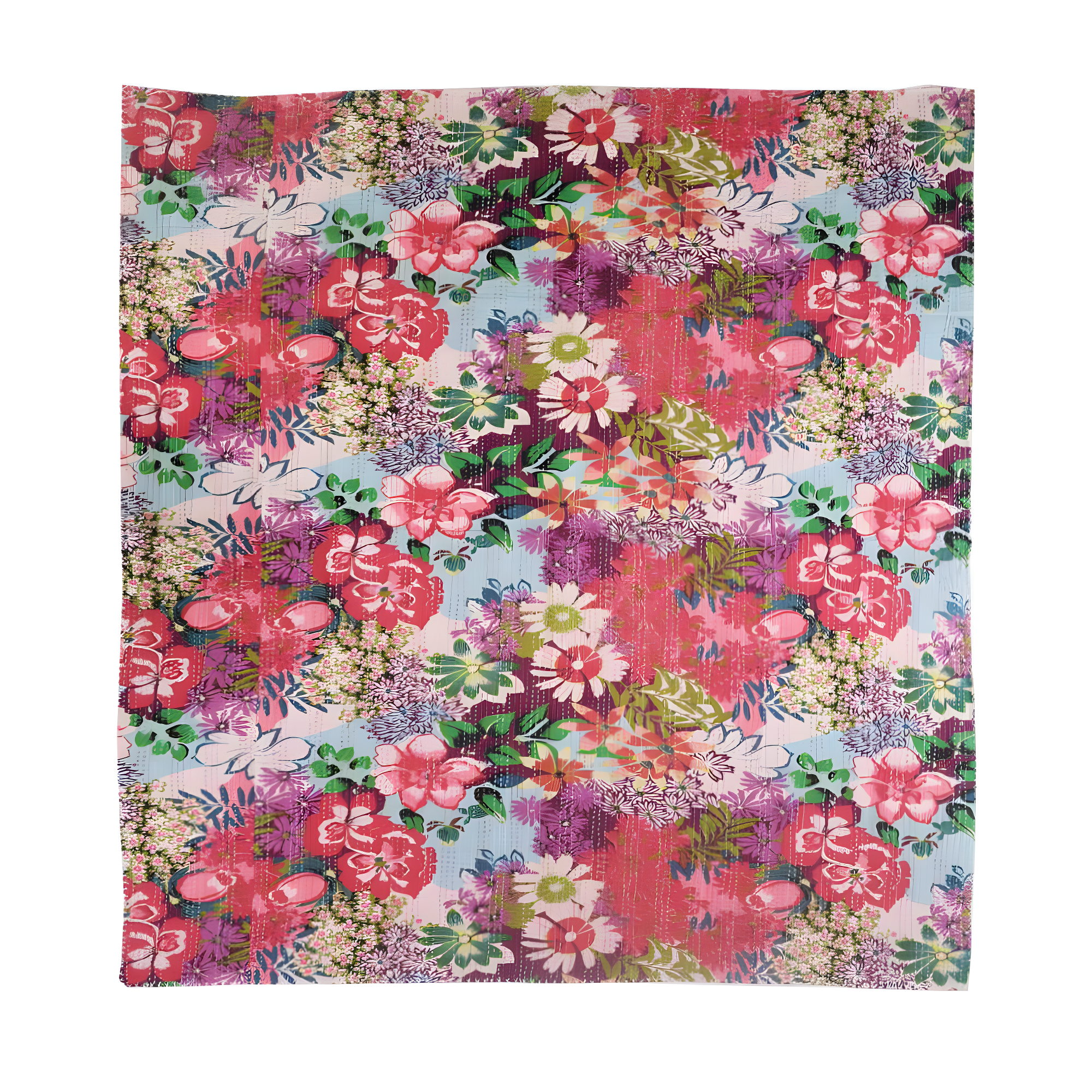 Rajani Home Advika Handmade Kantha Cotton Throw Blanket