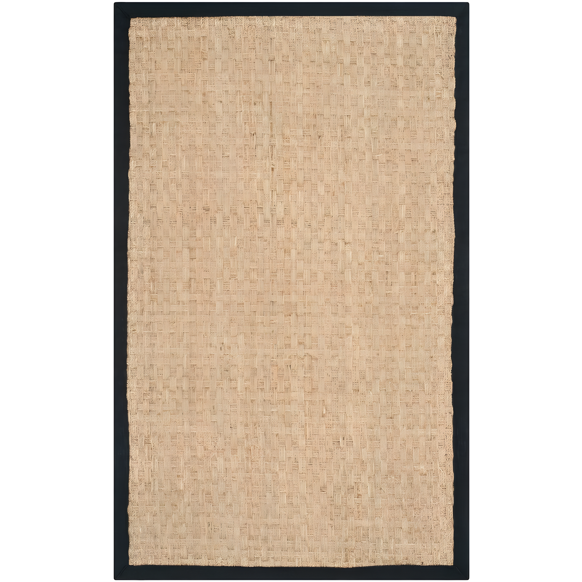 Natural Fiber NF114 Power Loomed Indoor Accent Rug - Natural/Black - 3'x5' - Safavieh.