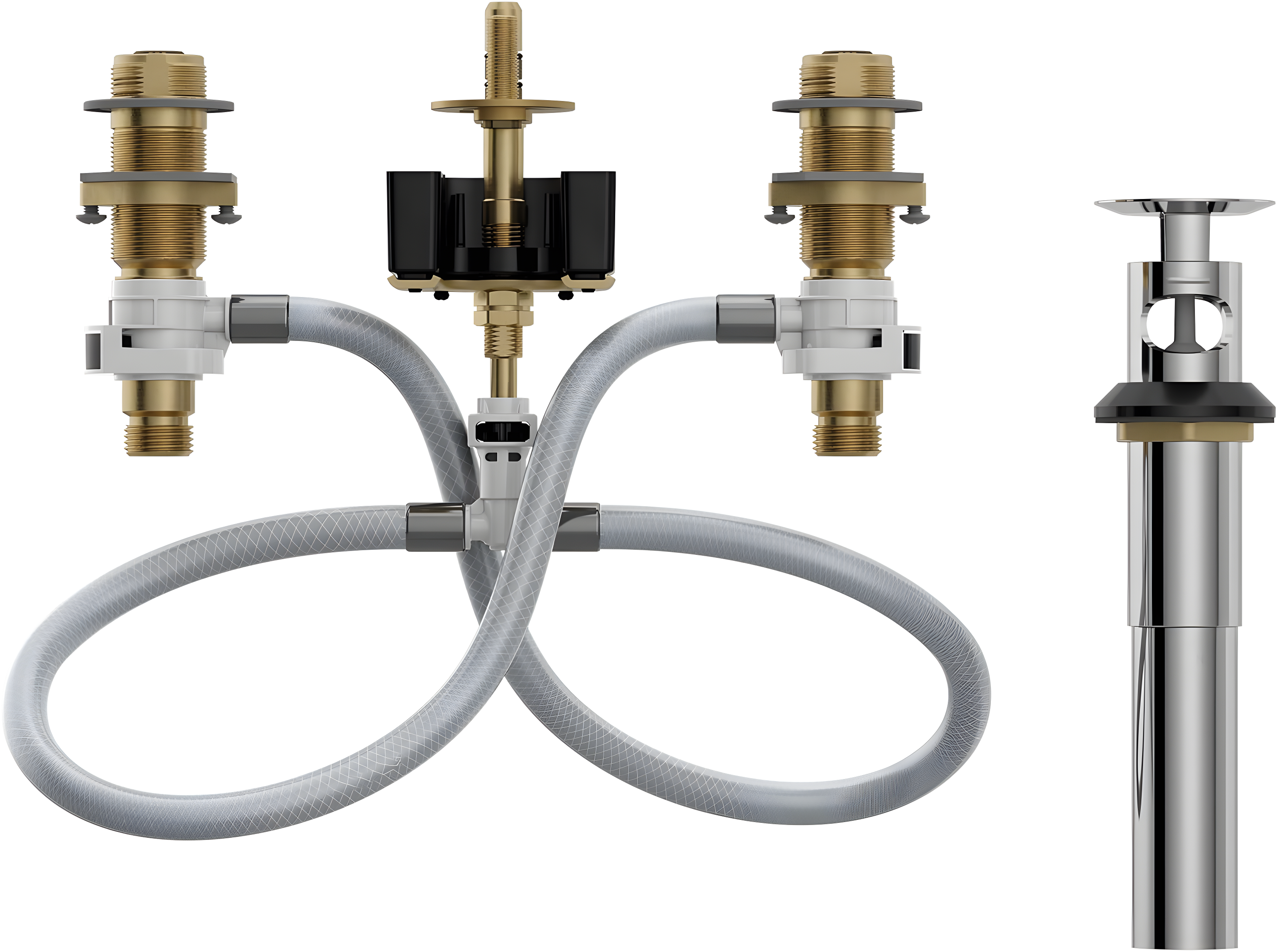 M-Pact Widespread Bathroom Faucet Rough-In Valve
