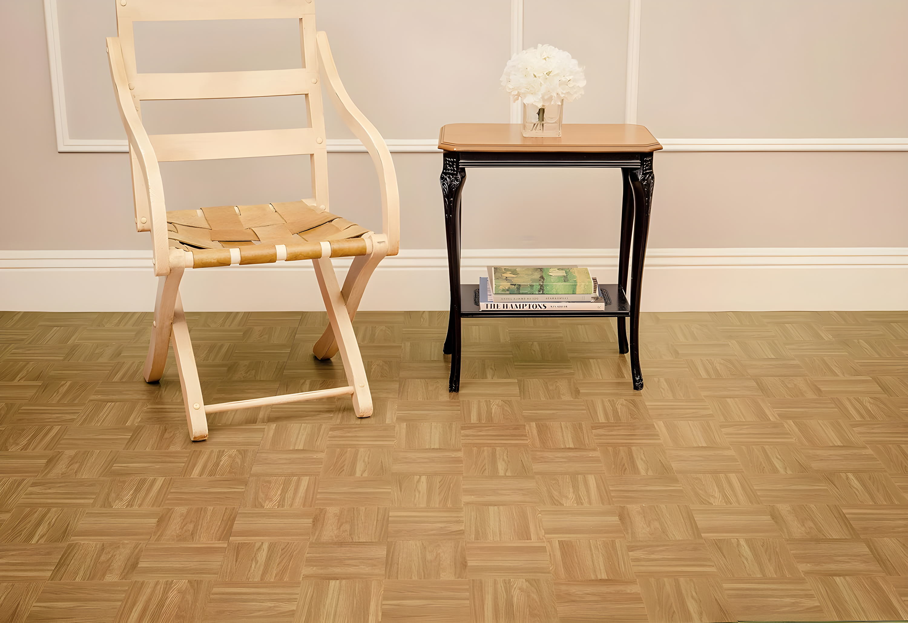 Achim Nexus 12"x12" 1.2mm Peel & Stick Vinyl Floor Tiles 20 Tiles/20 Sq. Ft. Oak Parquet