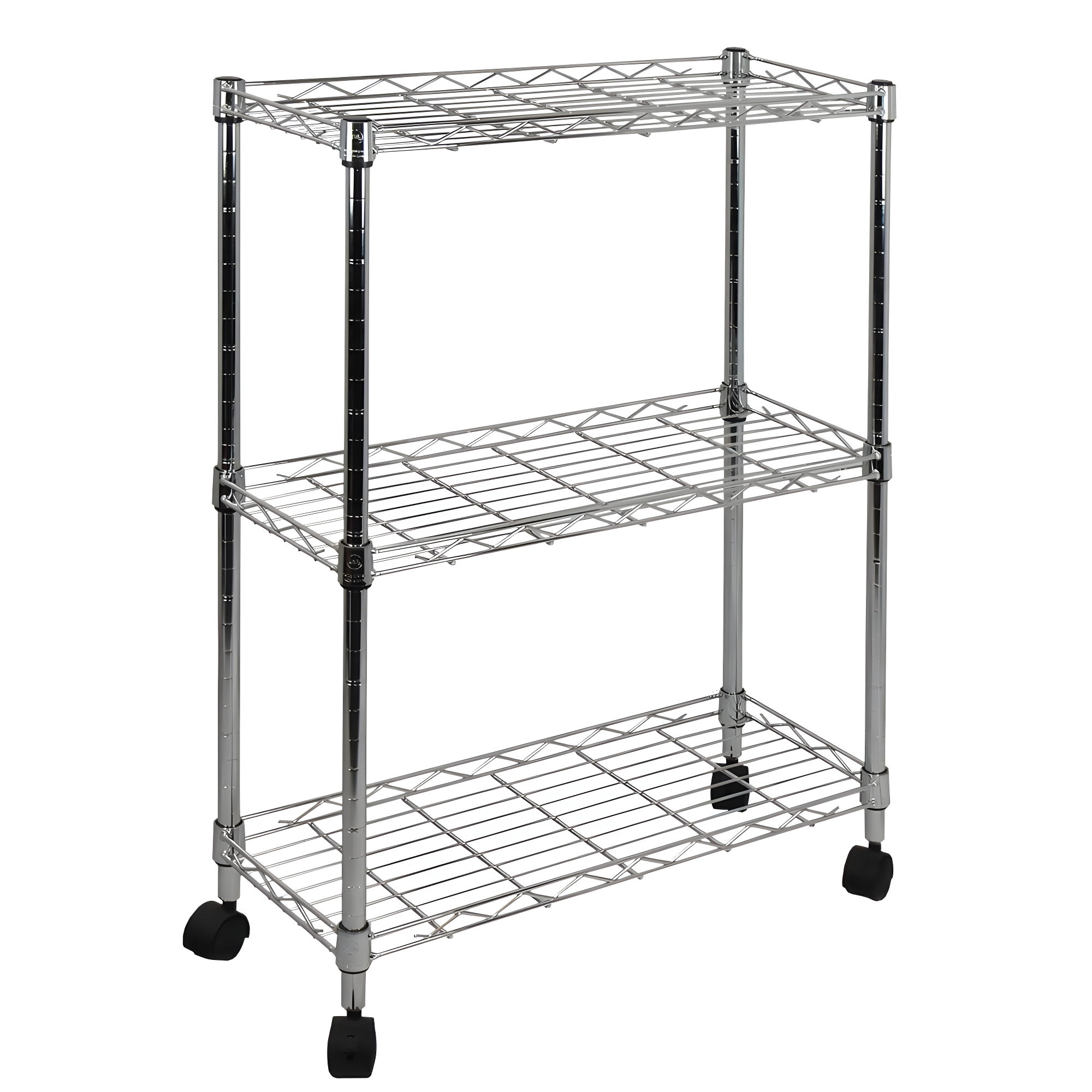 Oceanstar 3-Tier Shelving All-Purpose Utility Cart