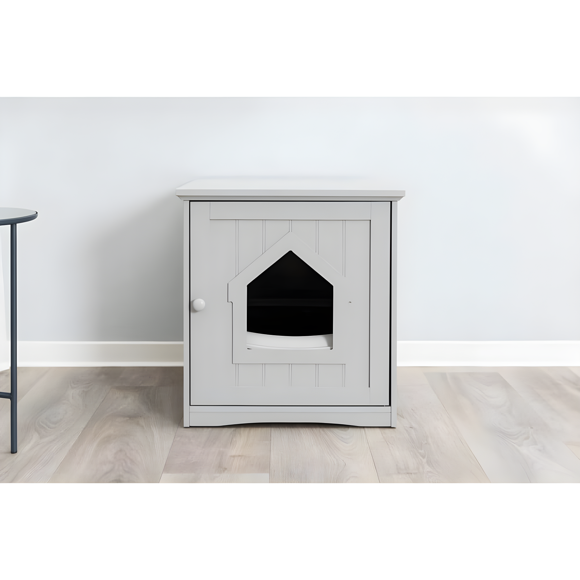 TRIXIE Small Cat Litter Box Enclosure Hide Litter Indoor Cat Home Cat Furniture Accent Table