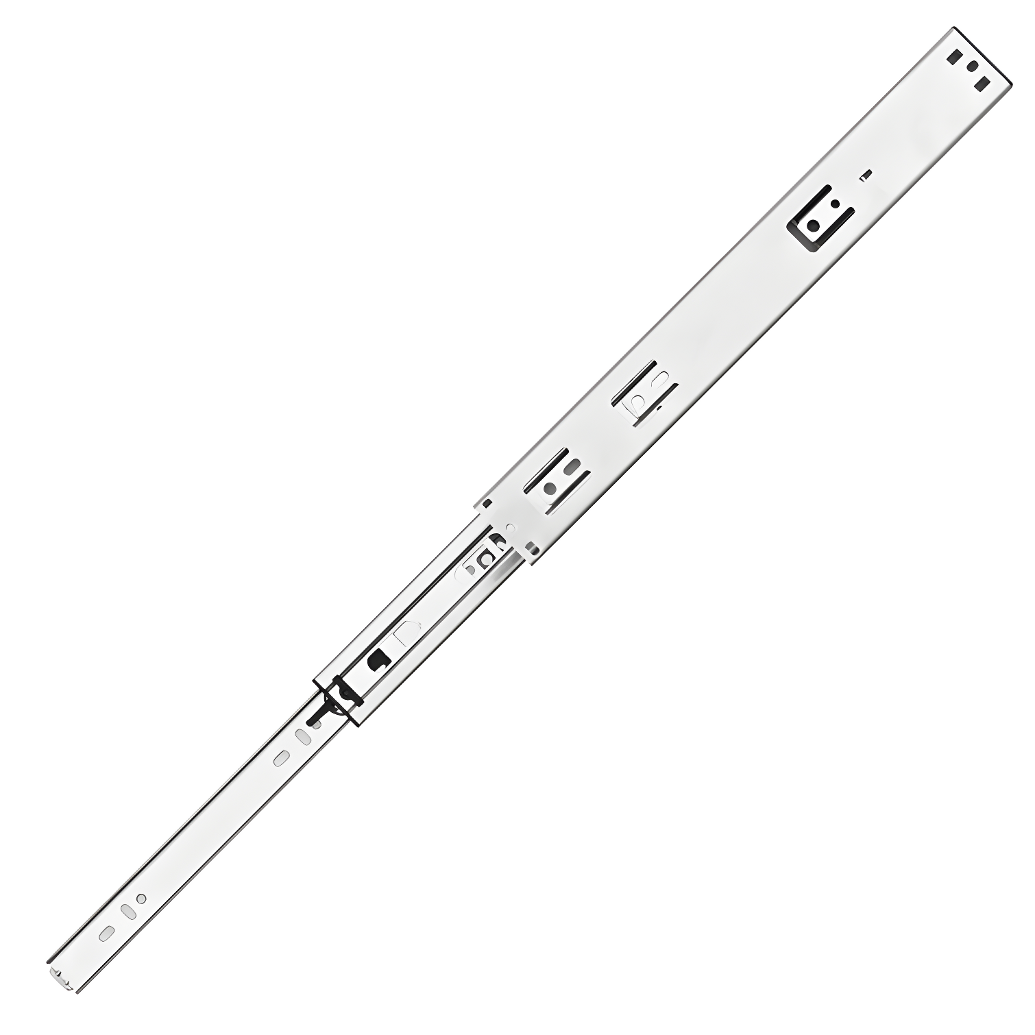Full Extension 1.77'' Soft Close Side Mount Metal Drawer Slide (Set of 10)