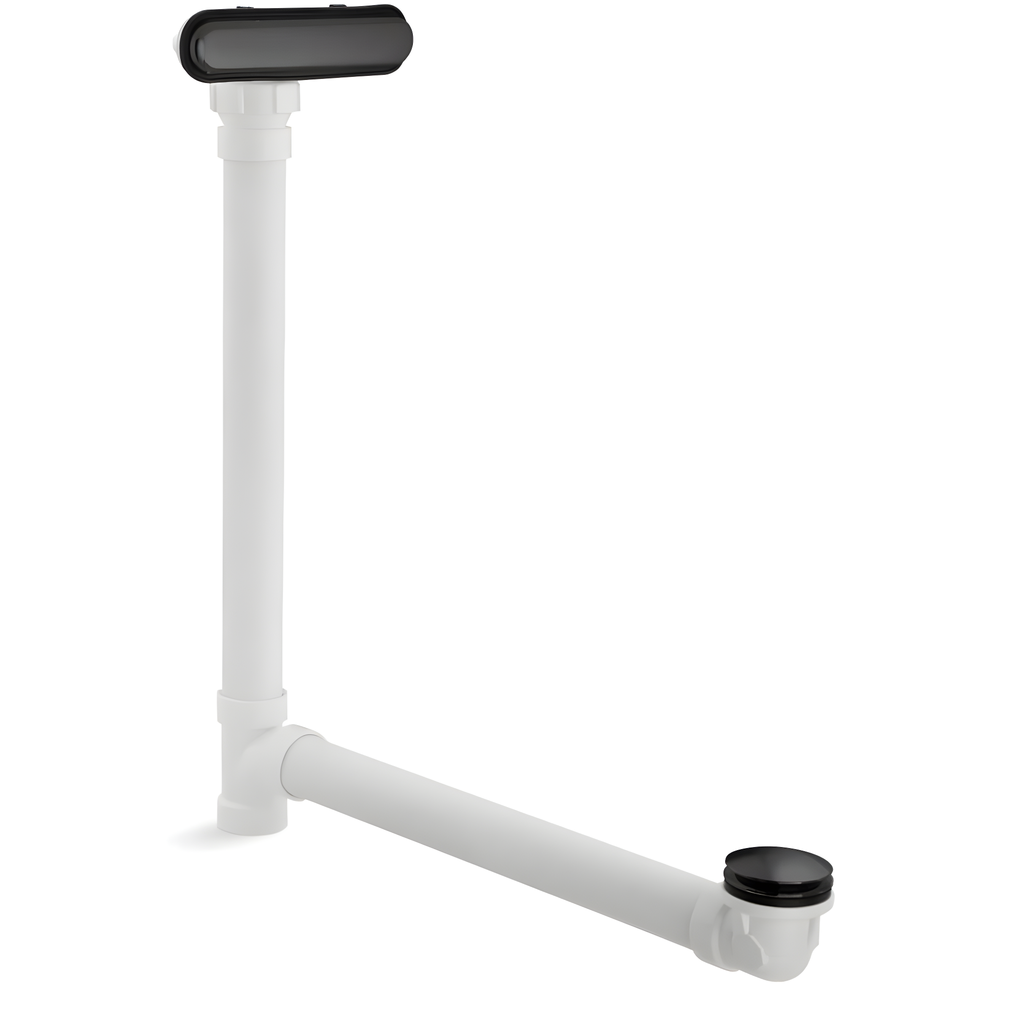 Clearflo Slotted 1.5" Leg Tub Drain with Overflow