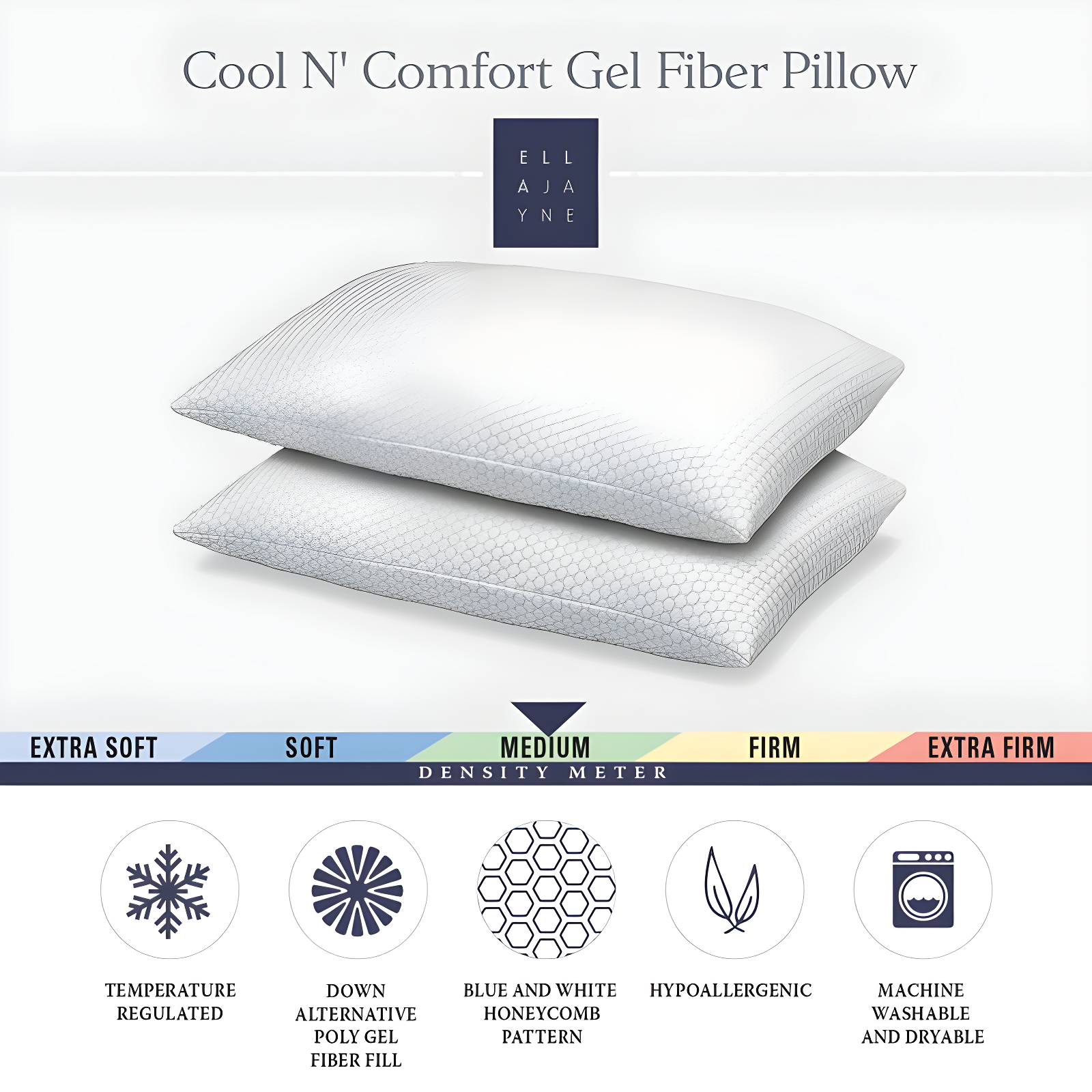 Ella Jayne Home Cool N' Comfort Pillow (Set of 2) (Set of 2)