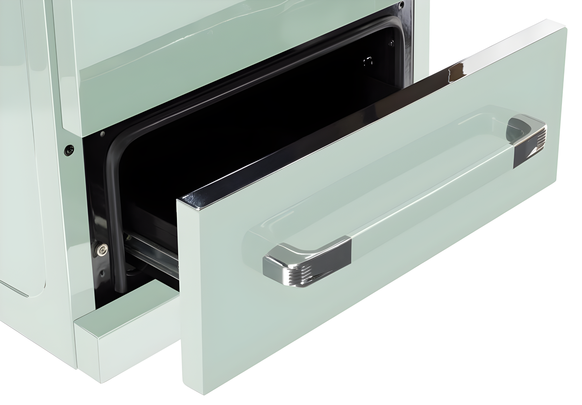 Unique Classic Retro 24" 2.9 cu/ft Freestanding Gas Range with Convection Oven and Sealed Burners