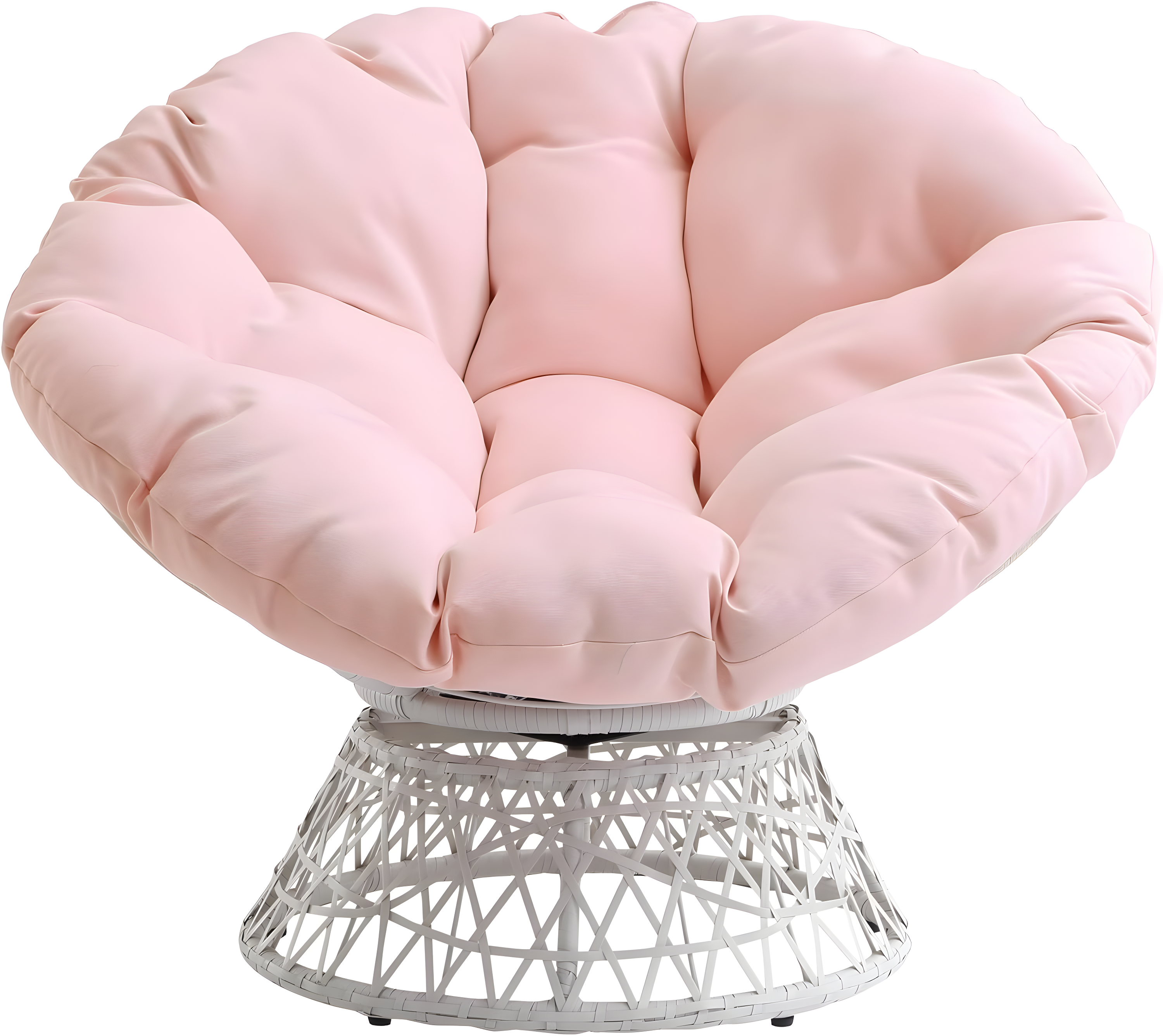 Bayou Breeze Papasan Chair with 360-Degree Swivel
