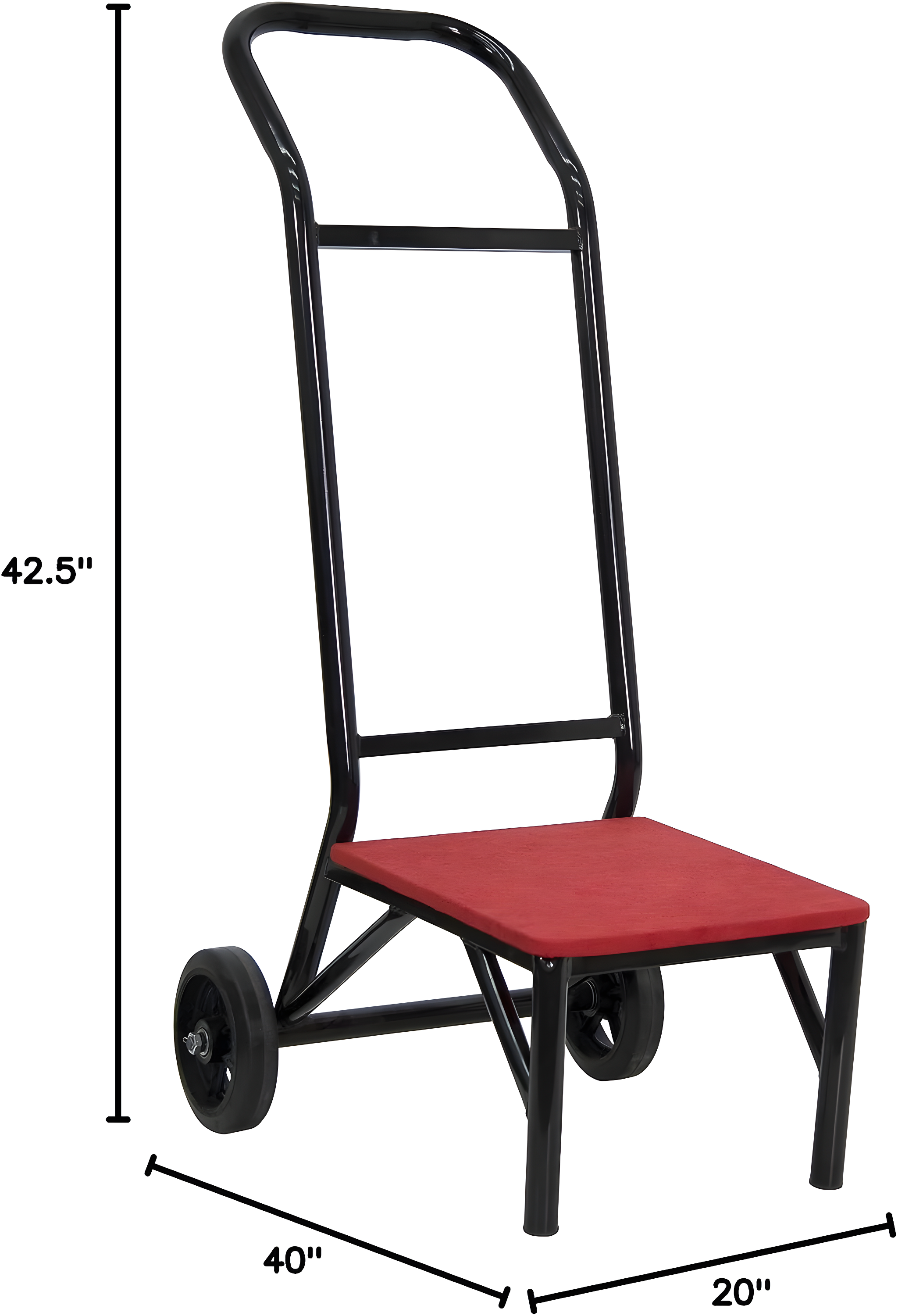 Flash Furniture Regency Banquet Chair / Stack Chair Dolly - Material Handling Equipment - Handled Dolly