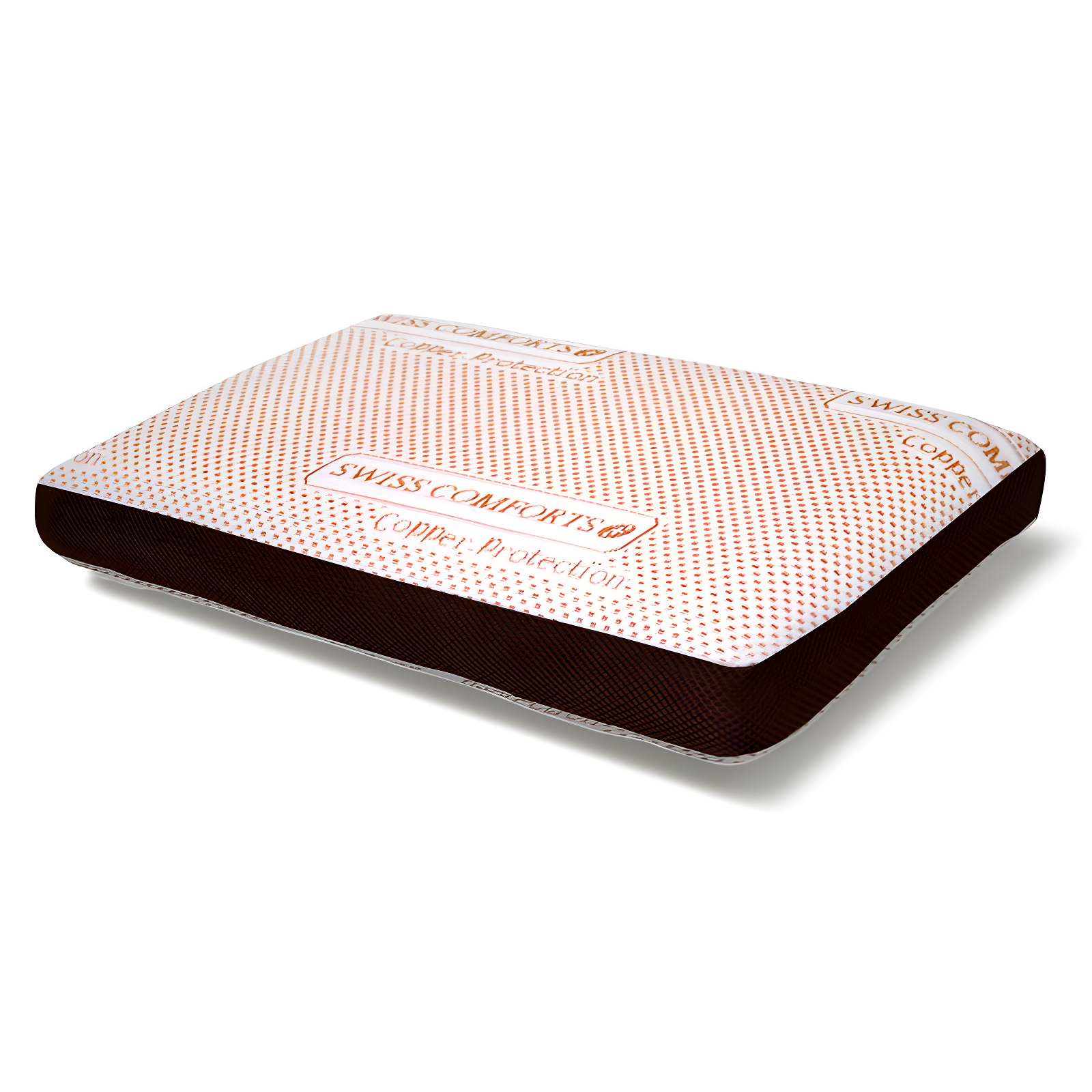 Copper Infused Memory Foam Standard  Bed Pillow